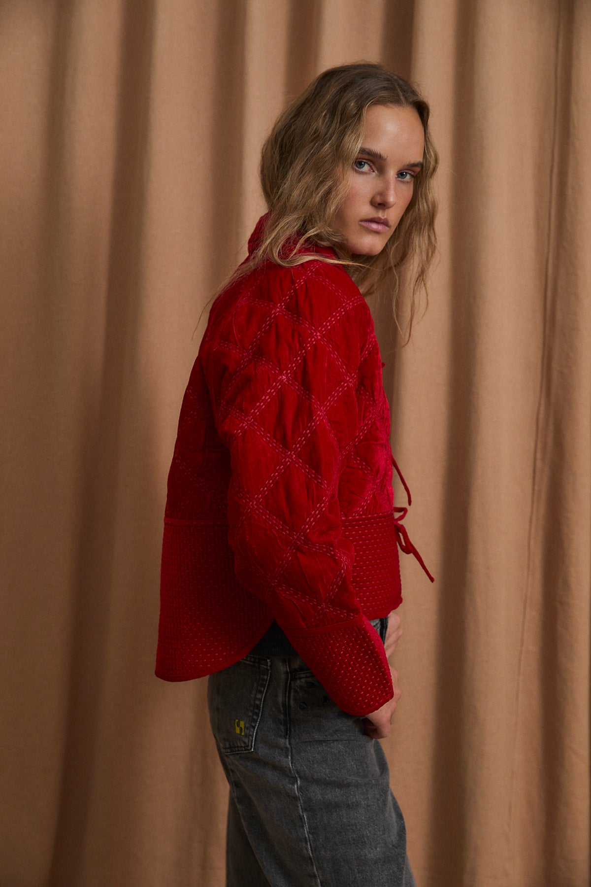 CHAQUETA PALOMA PADDING ROJO