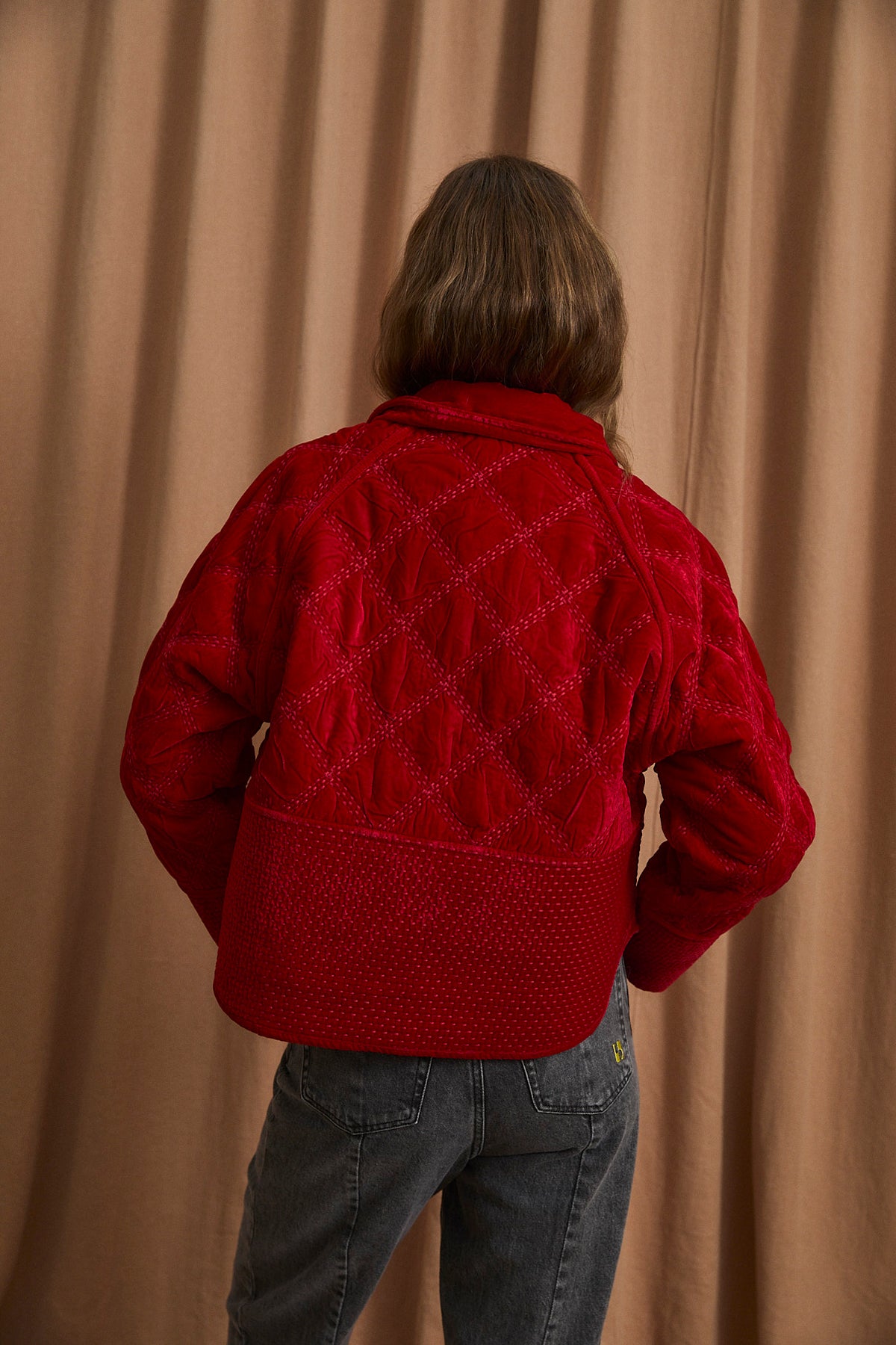 CHAQUETA PALOMA PADDING ROJO