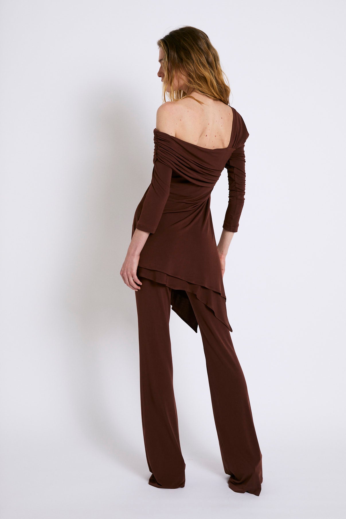 TOTAL LOOK COSIMA KNIT BROWN