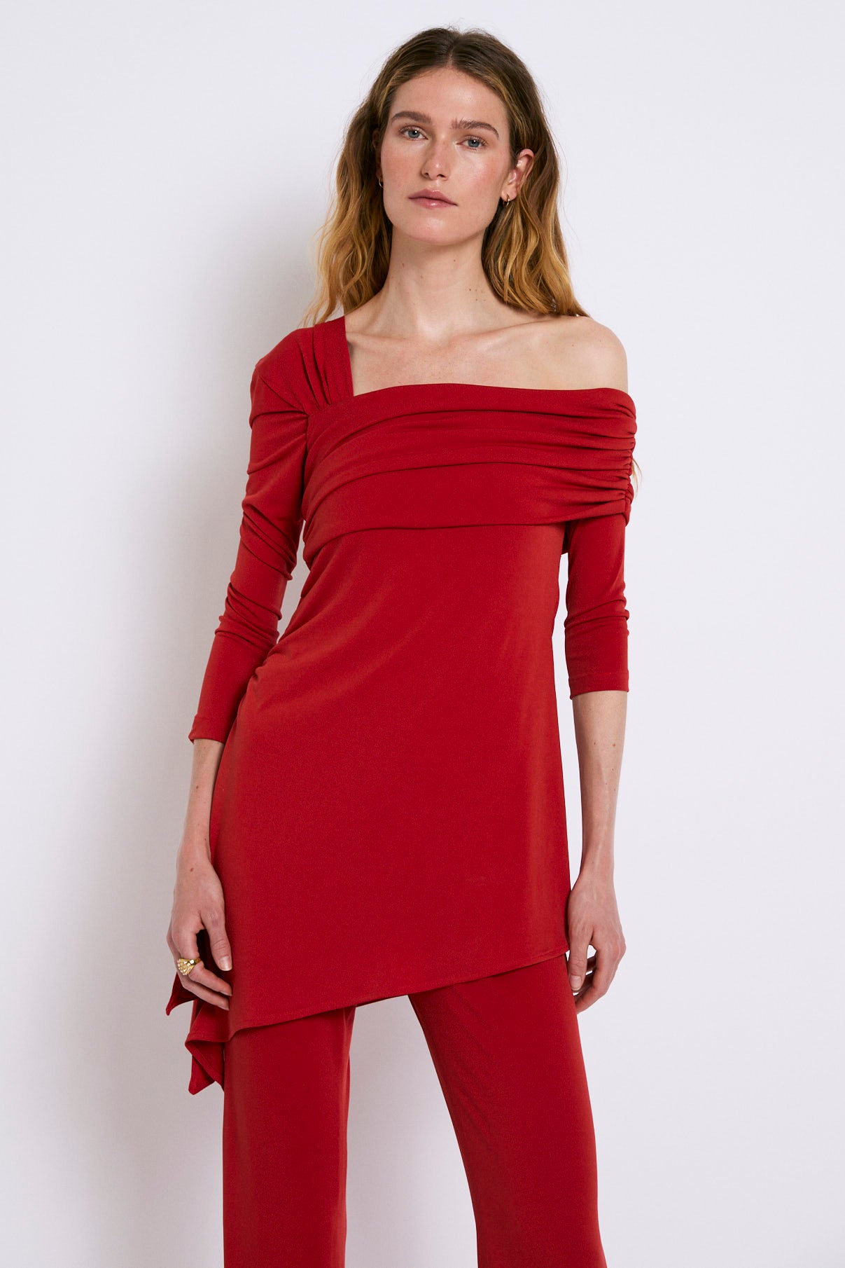 TOTAL LOOK COSIMA PUNTO ROJO