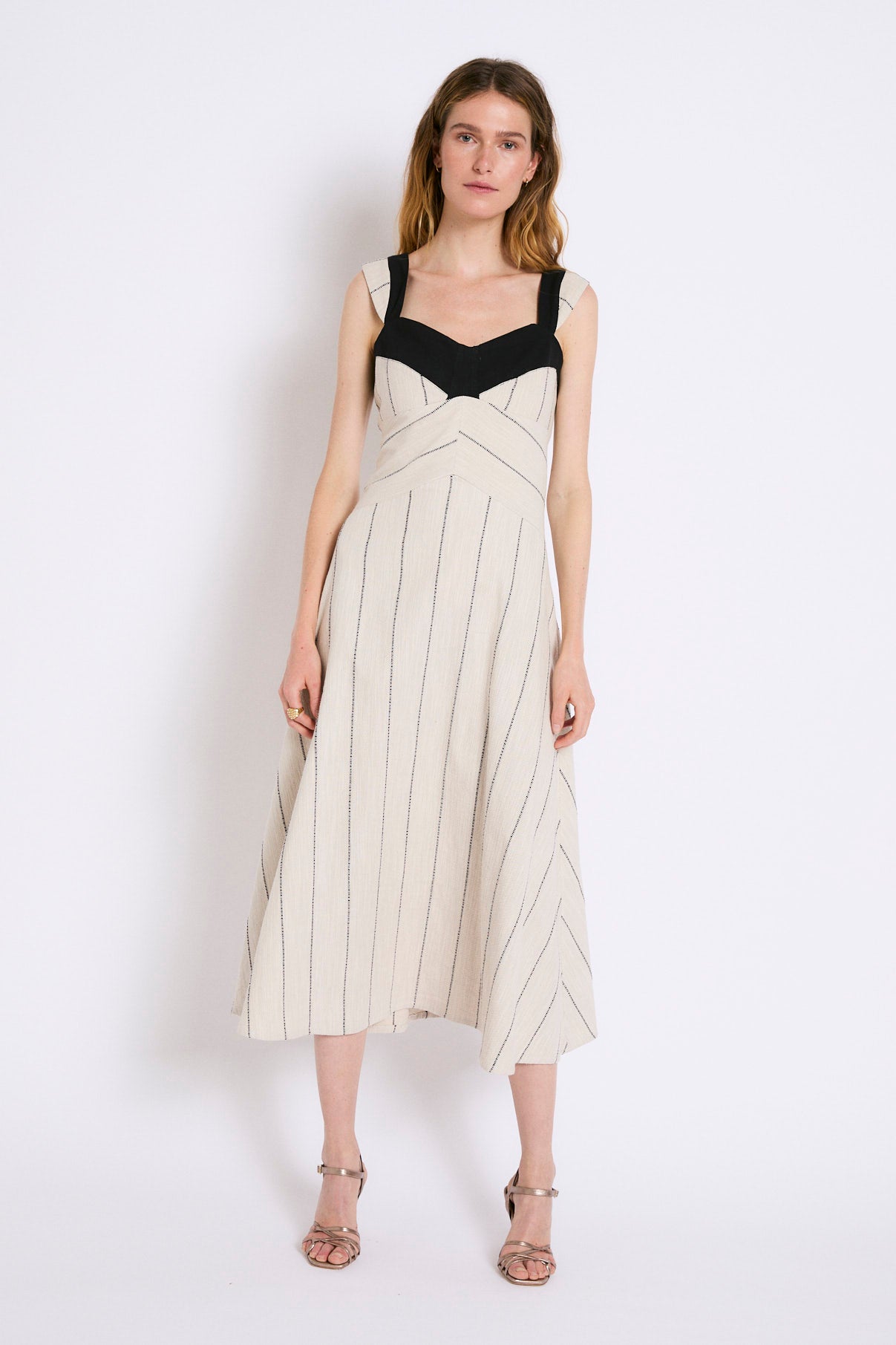 VESTIDO FABIOLA RUSTICO BEIGE