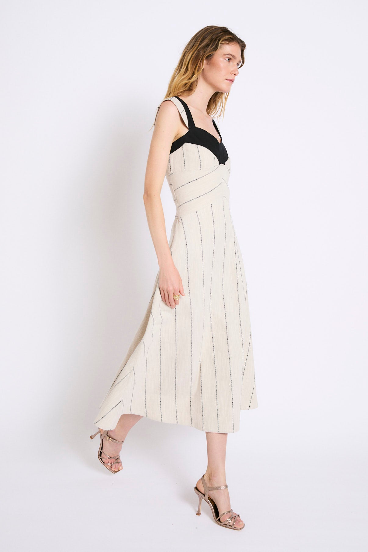 VESTIDO FABIOLA RUSTICO BEIGE