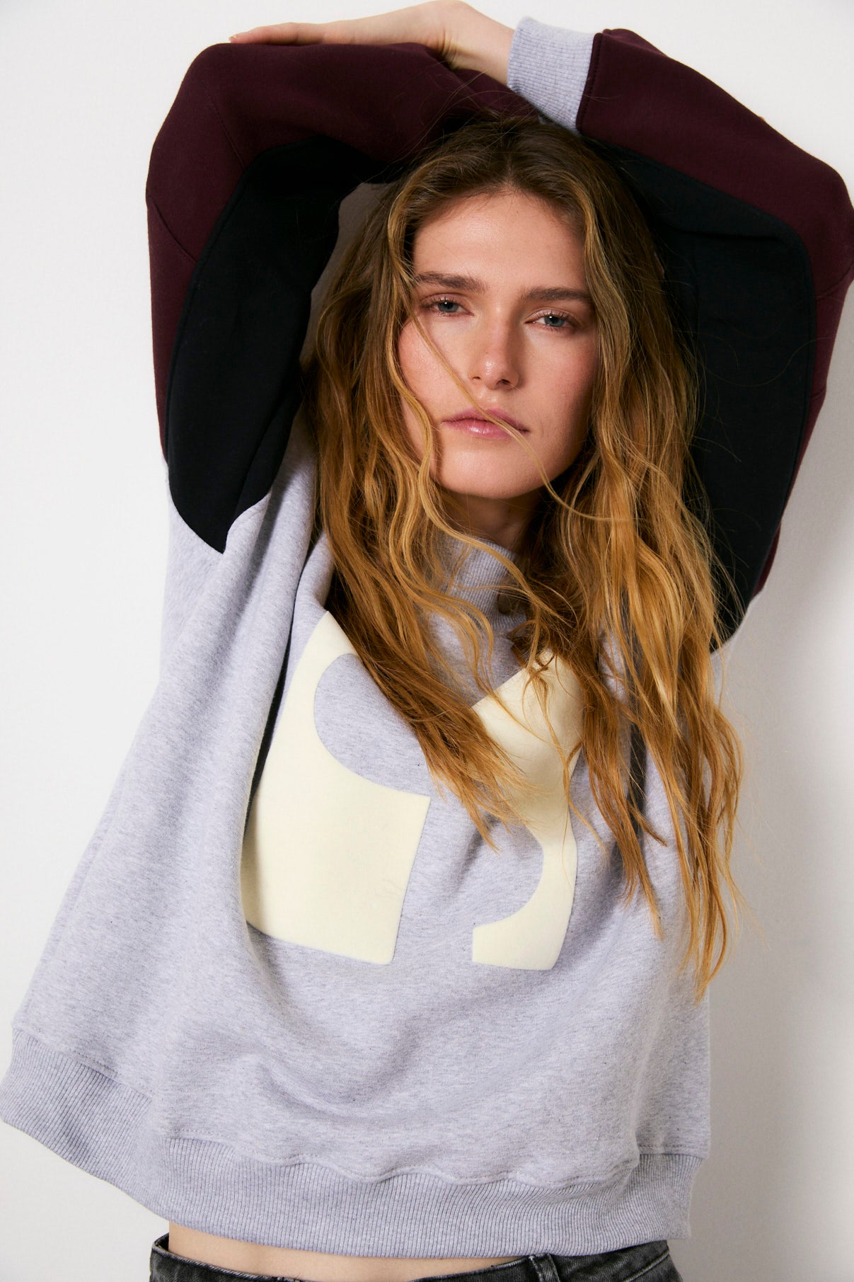 SUDADERA BUDYTRI FELPA GRIS