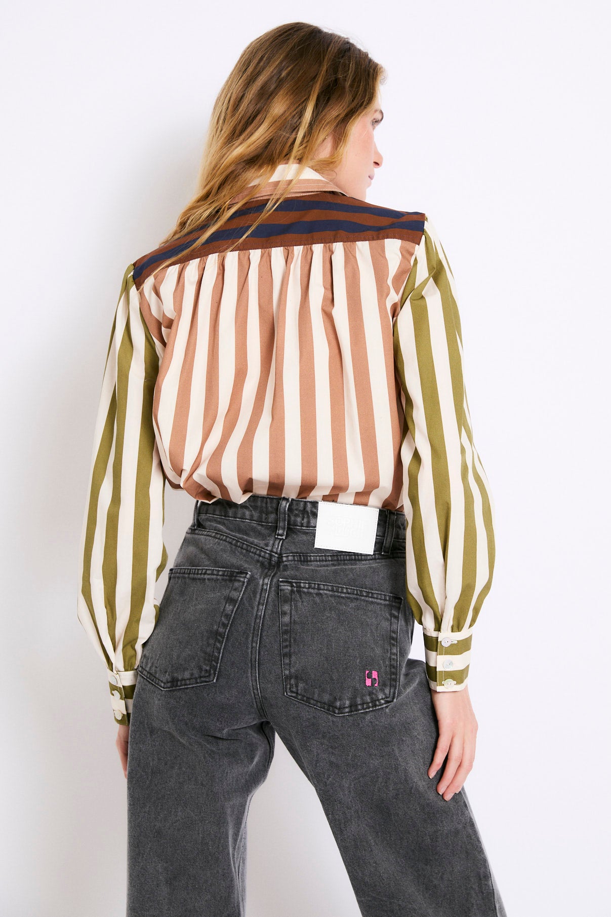 BLUSA CARLOTA RAYAS TRICOLOR