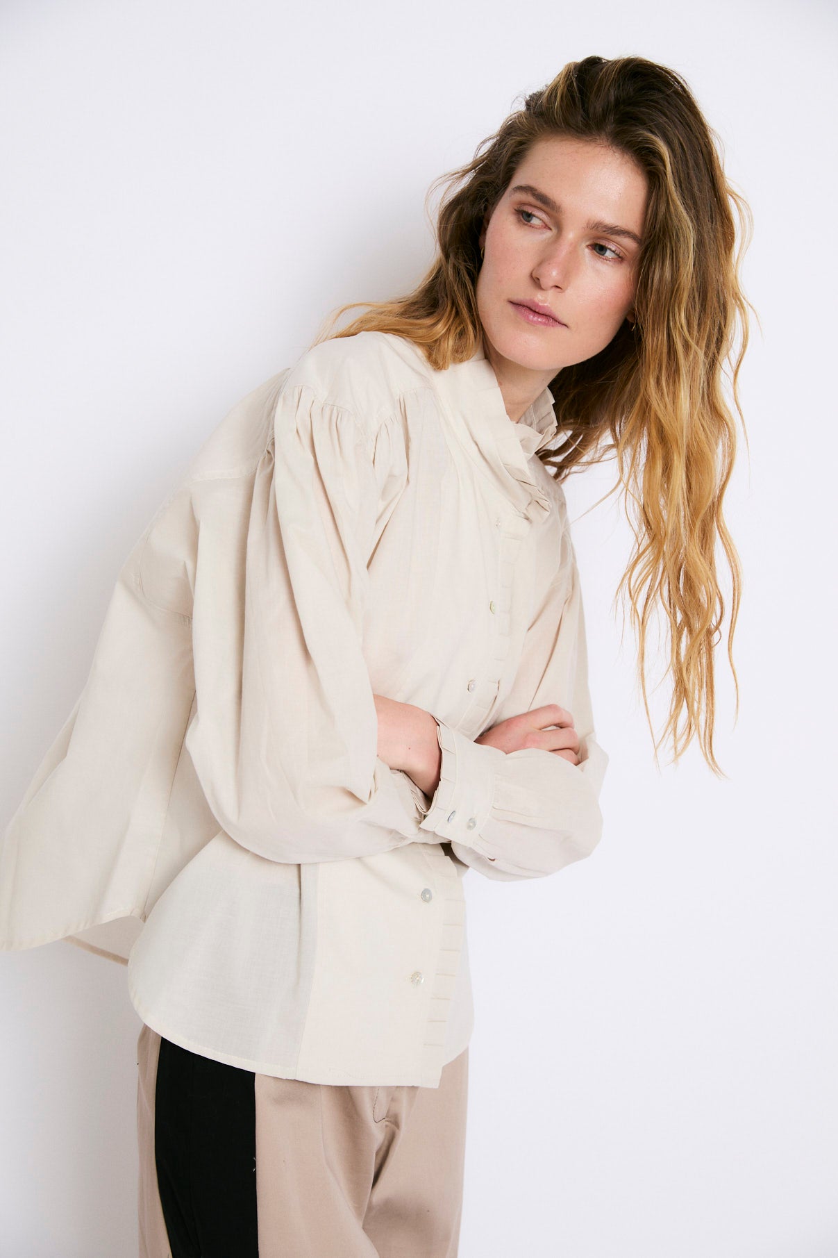 BLUSA CATALINA VOILE CRUDO