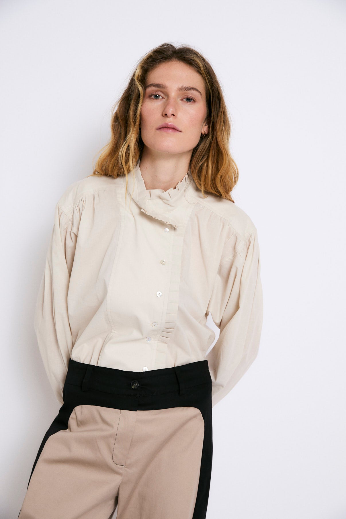 BLUSA CATALINA VOILE CRUDO