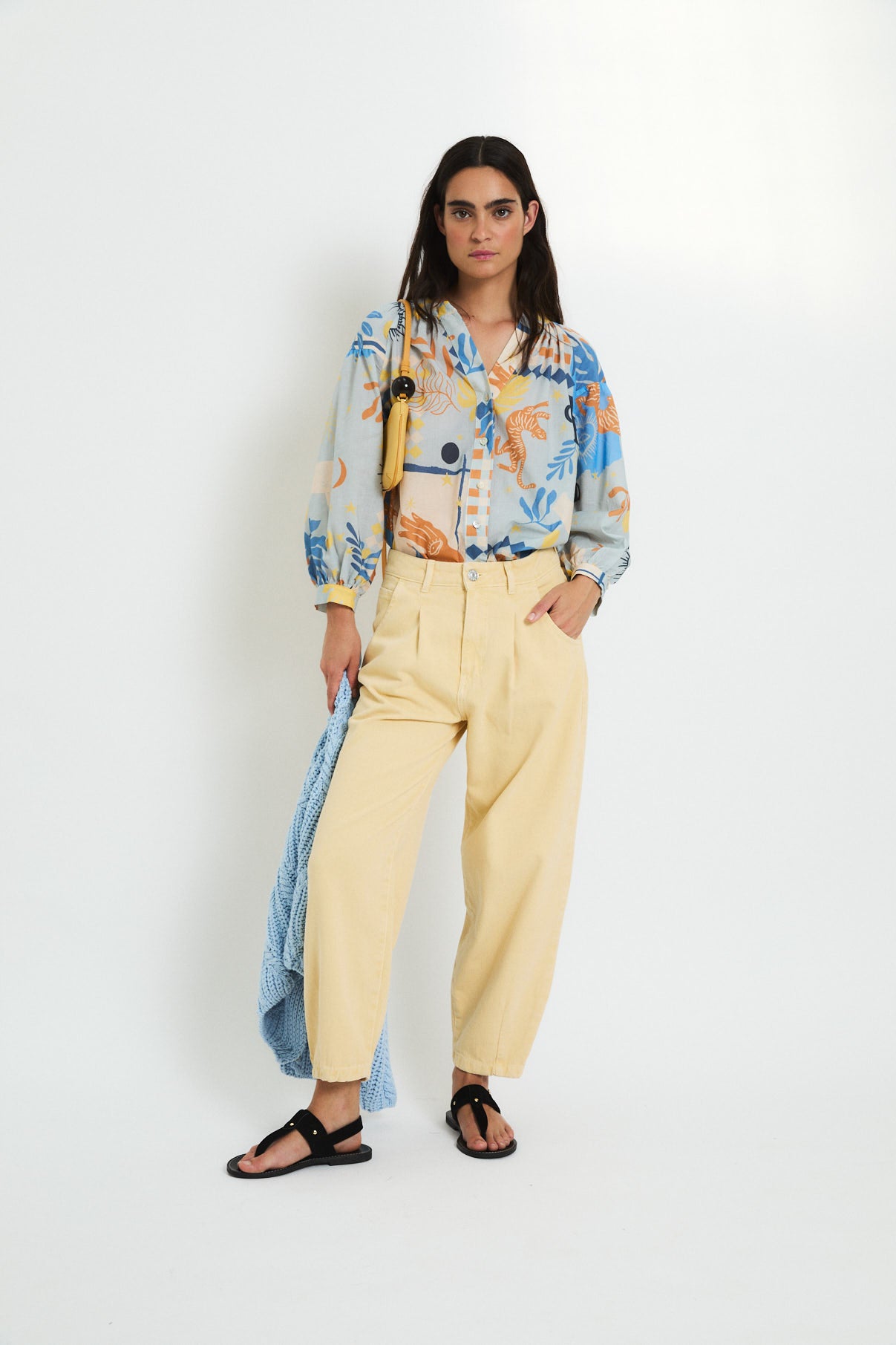 JEANS BOYFRIEND SARGA AMARILLO