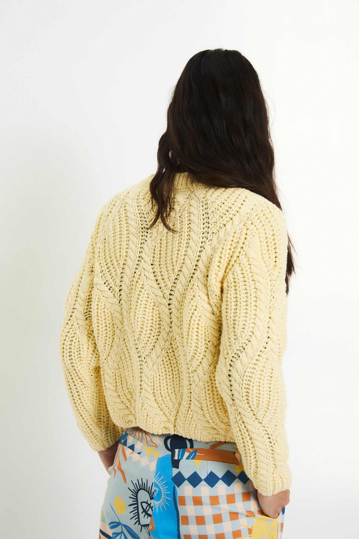 CHAQUETA LUISIANA PUNTO AMARILLO