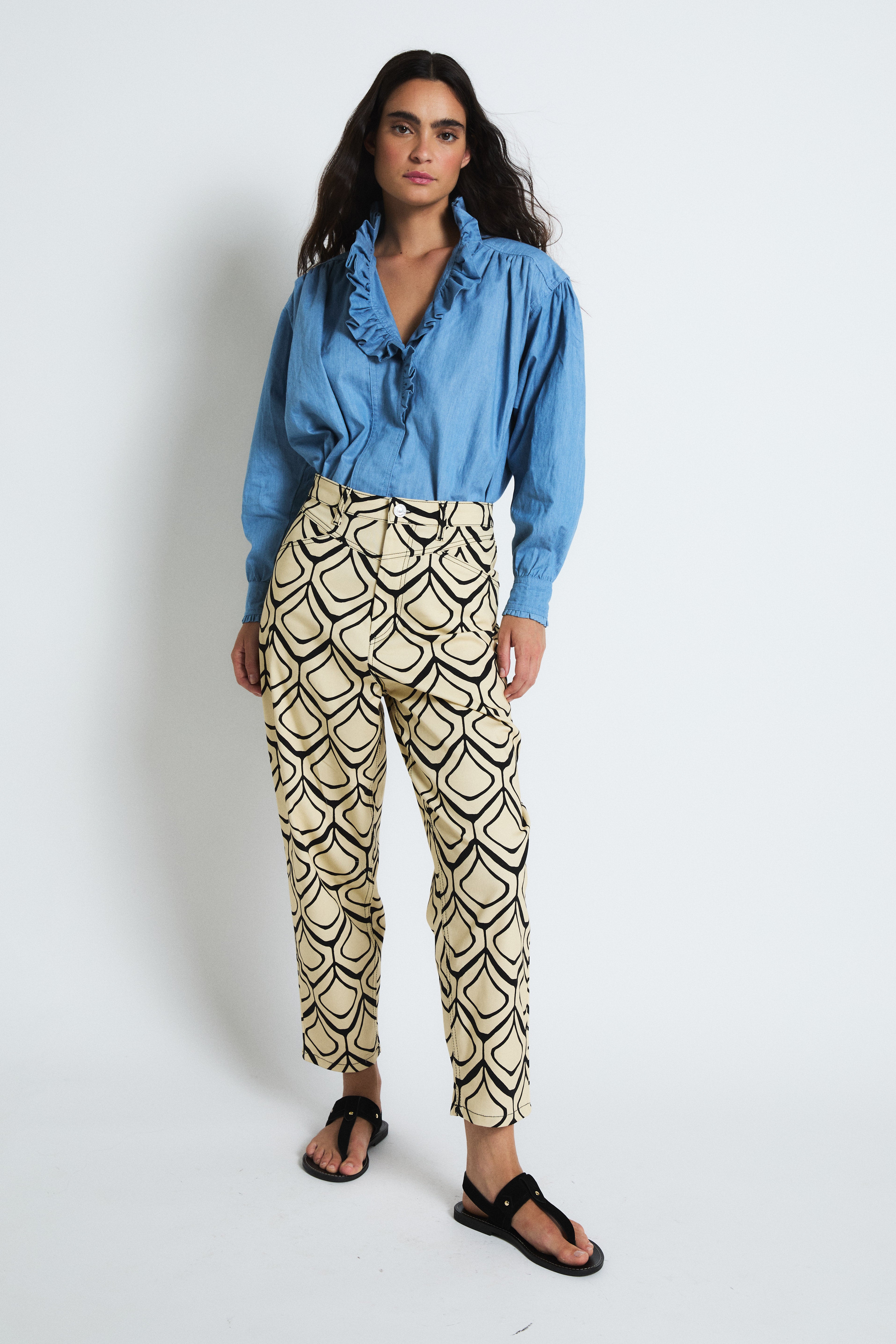 JEANS CORSE COLMENA NEGRO