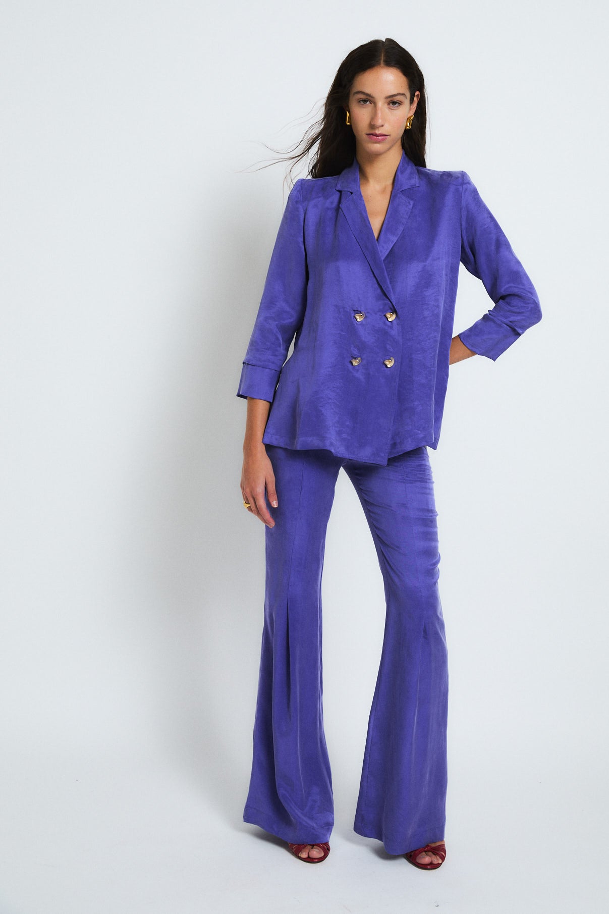 PANTALON ICON CUPRO MORADO