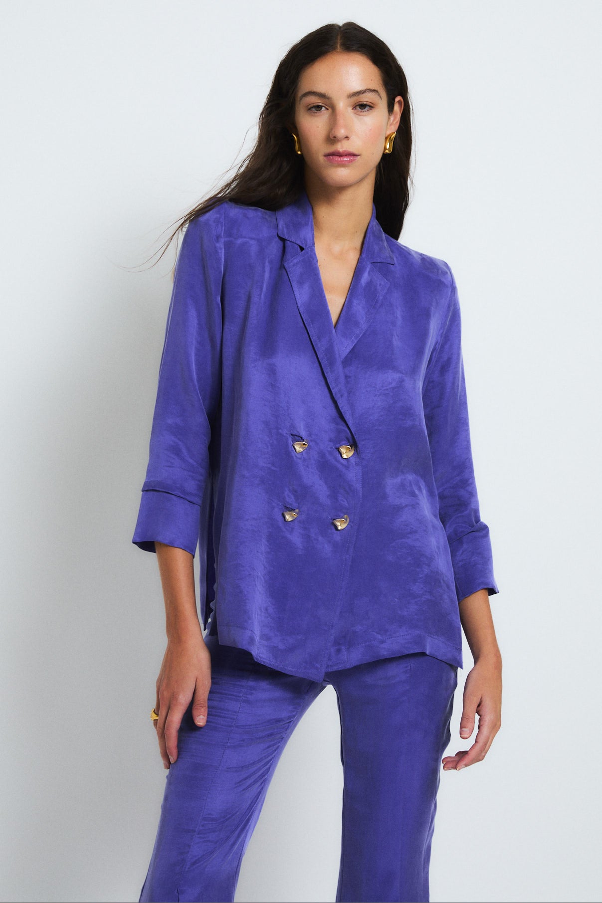 CHAQUETA ICON CUPRO MORADO