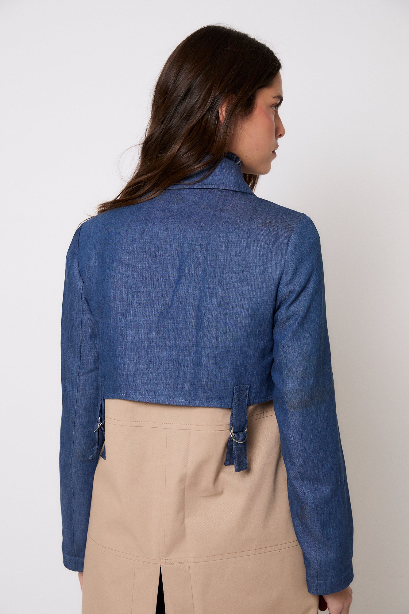 GABARDINA IST TENCEL BICOLOR