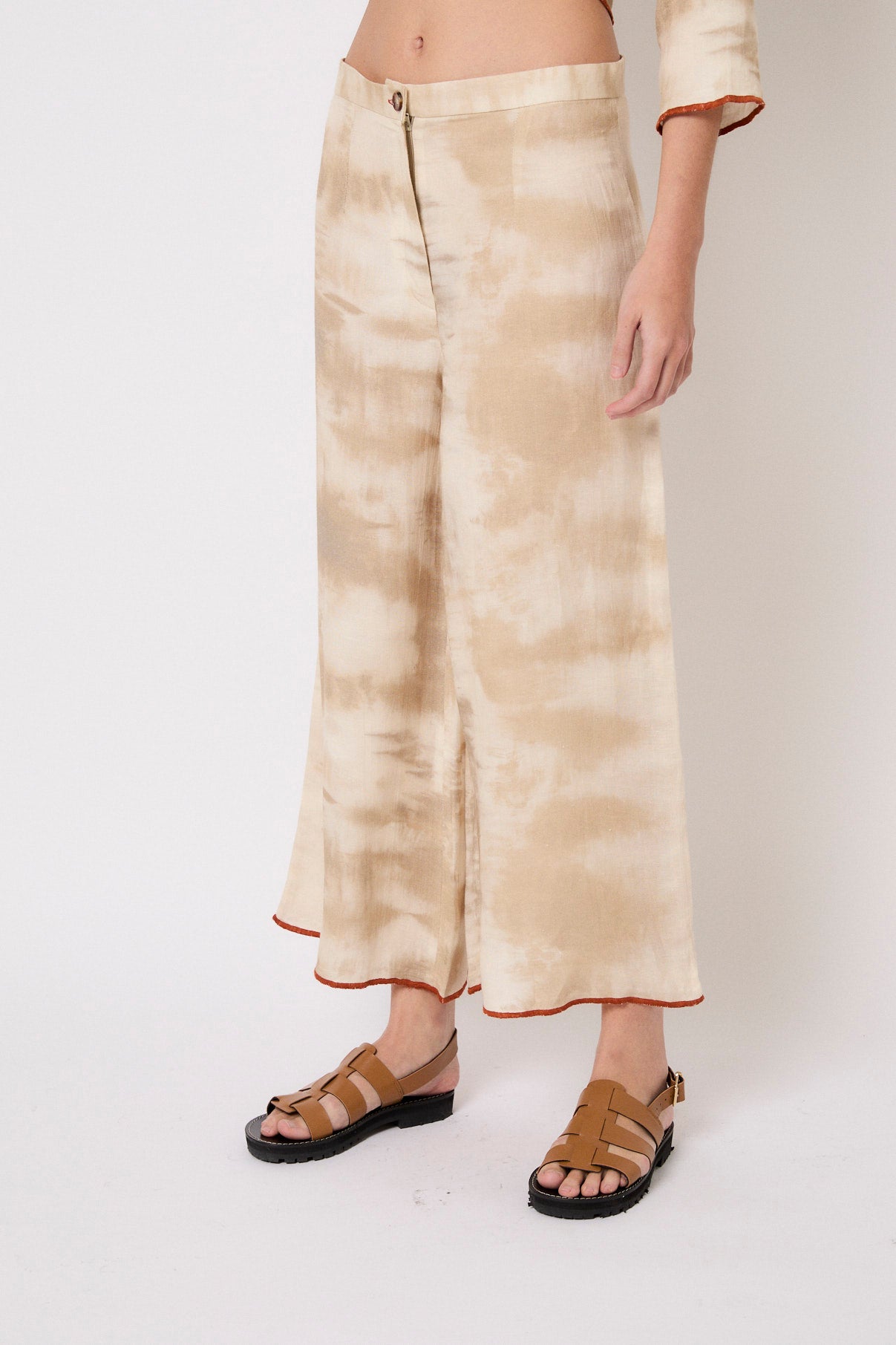 PANTALÓN FESTON TATIN PIEDRA