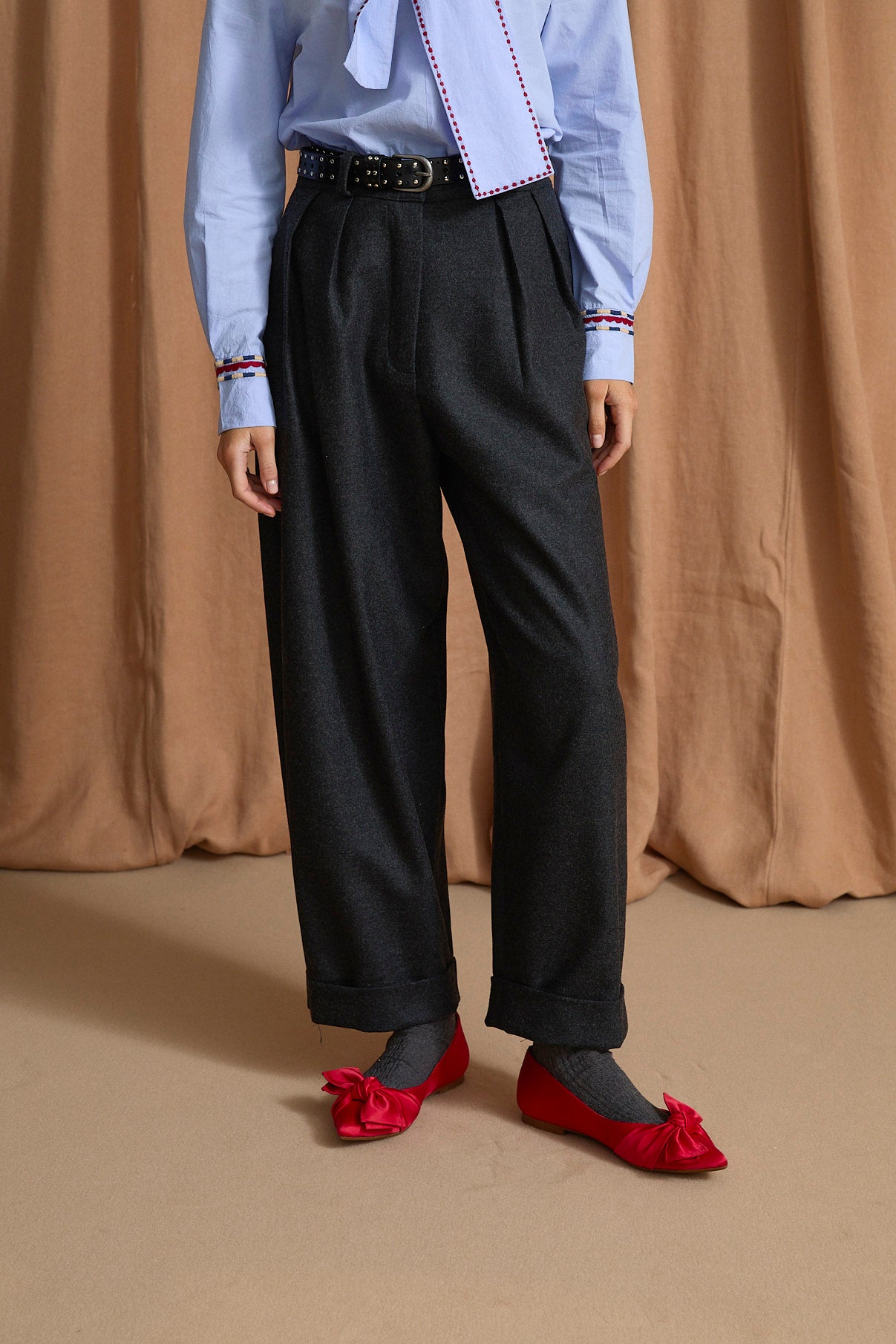 MAR FRANELA MARENGO TROUSERS