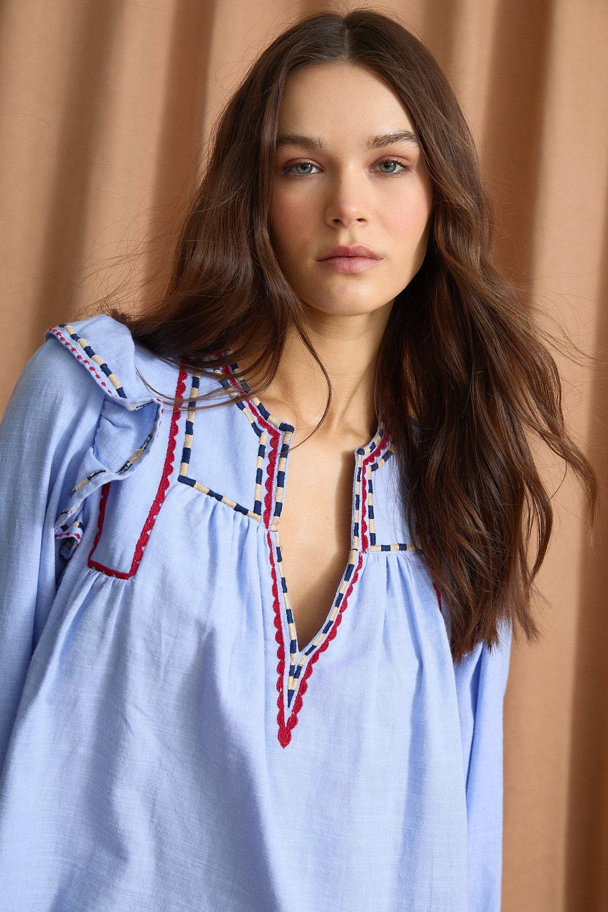 BLUSA KATMANDU TWILL AZUL