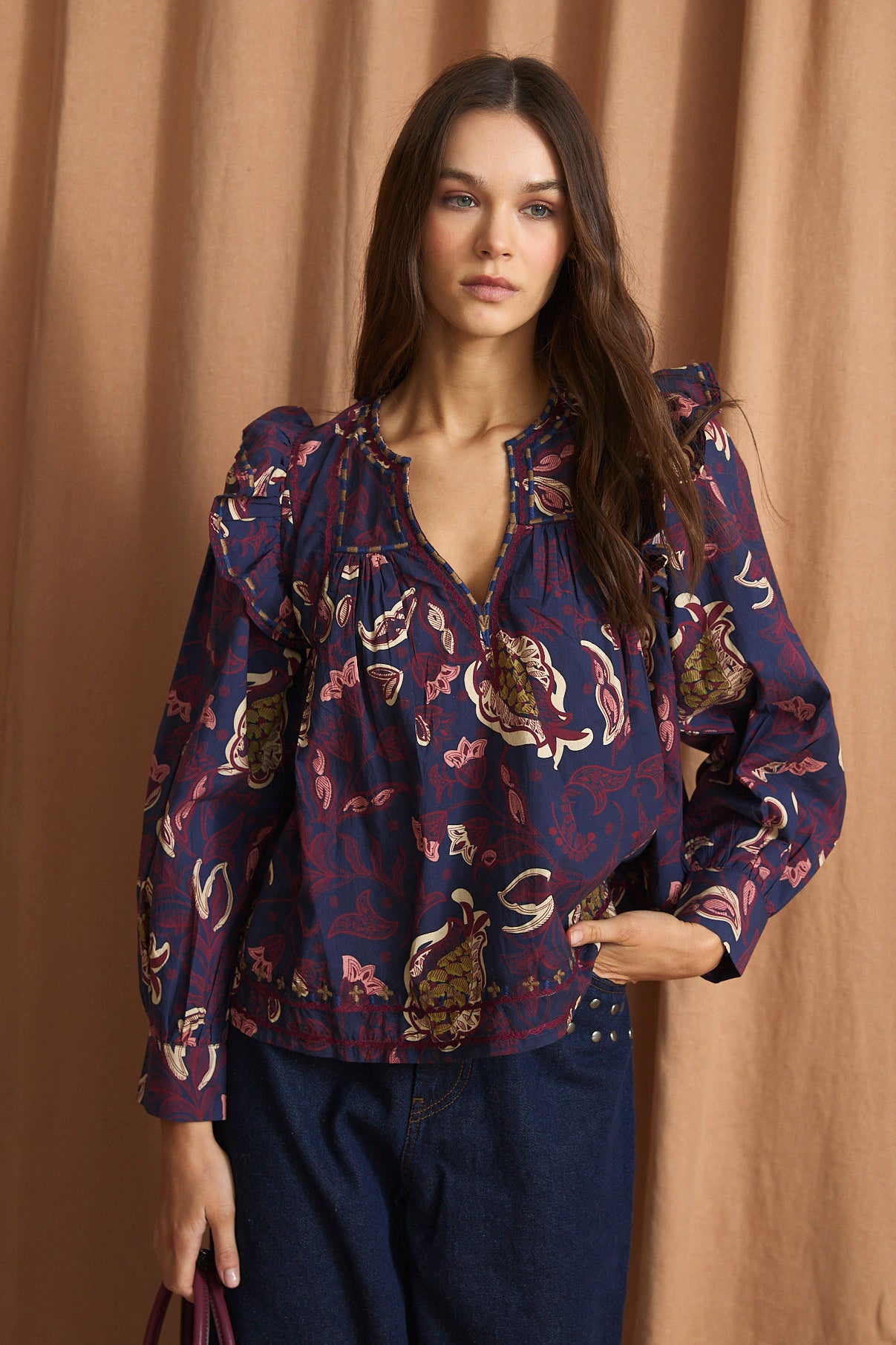 BLUSA KATMANDU PERSIAS AZUL