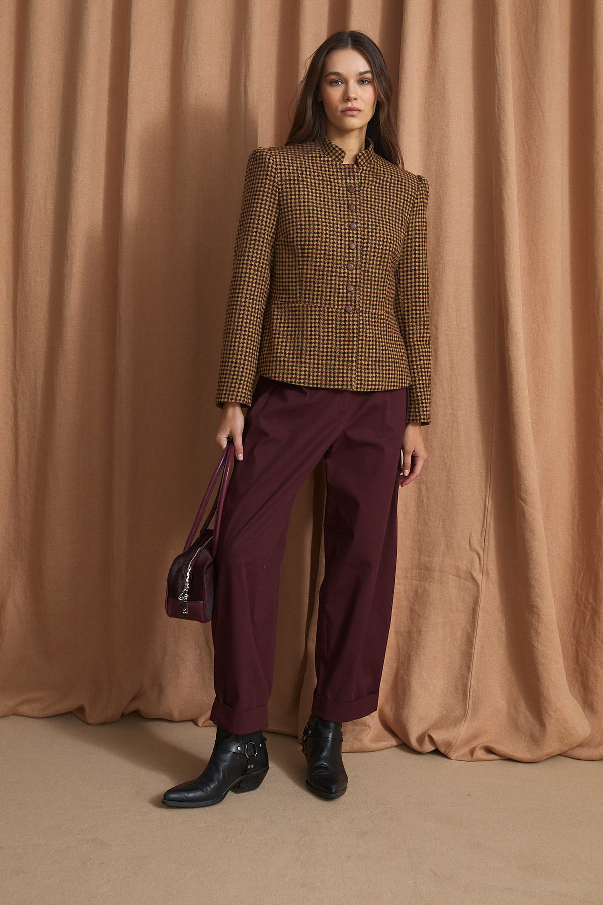 PANTALON MAR CHINO BURGUNDY