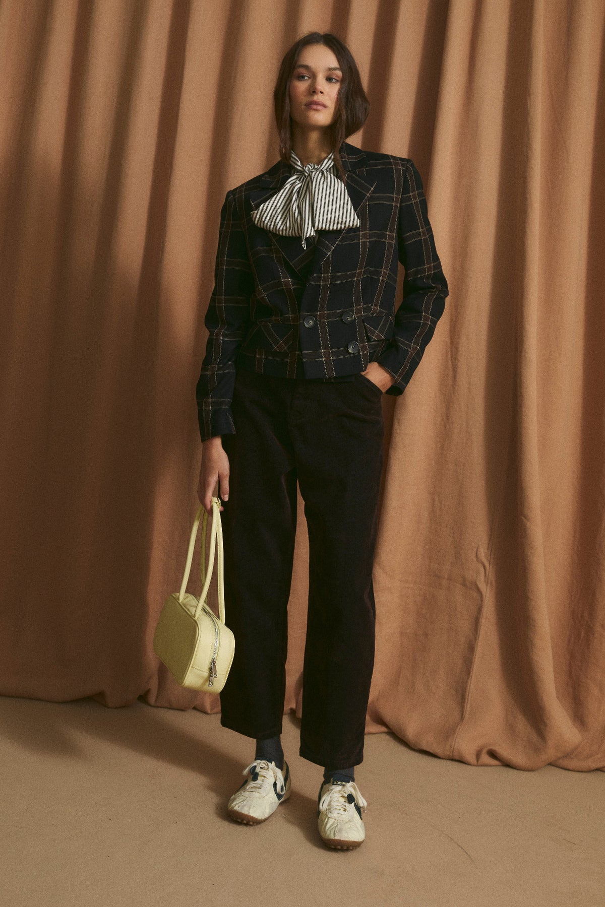 CHAQUETA SPENCER BERLIN MARRON