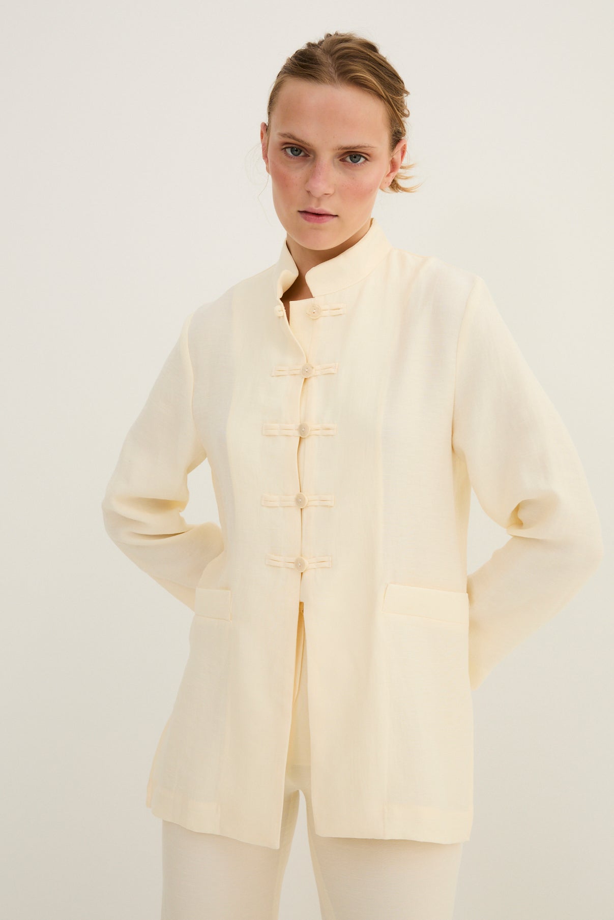 CHINISKI JADE ECRU JACKET