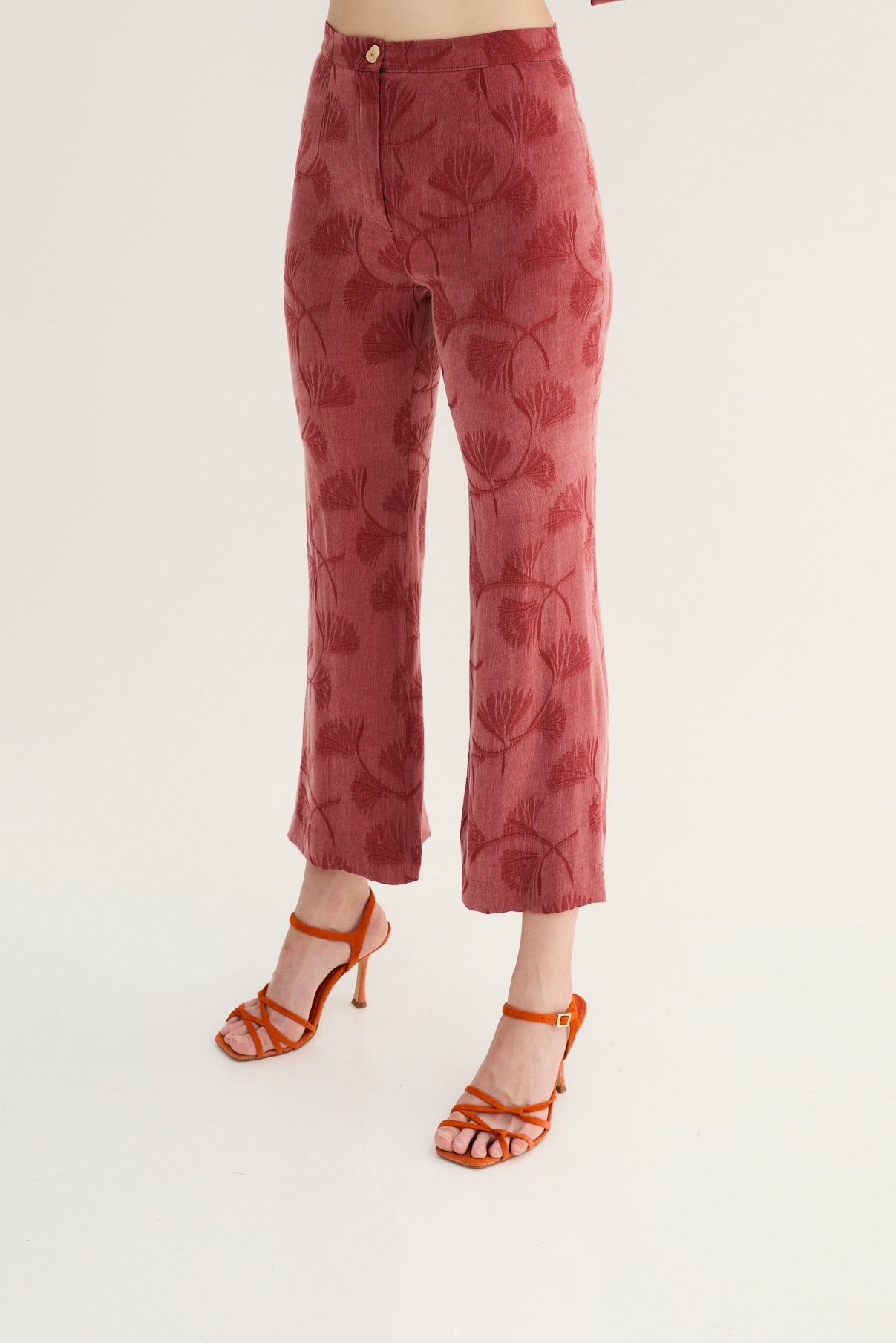 PANTALON CROP PALMAS SIENA