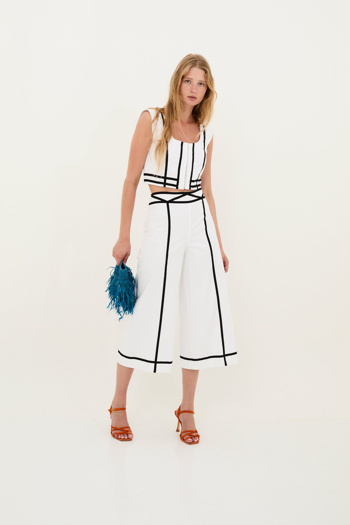 TOTAL LOOK CINTAS ALGODÓN BLANCO