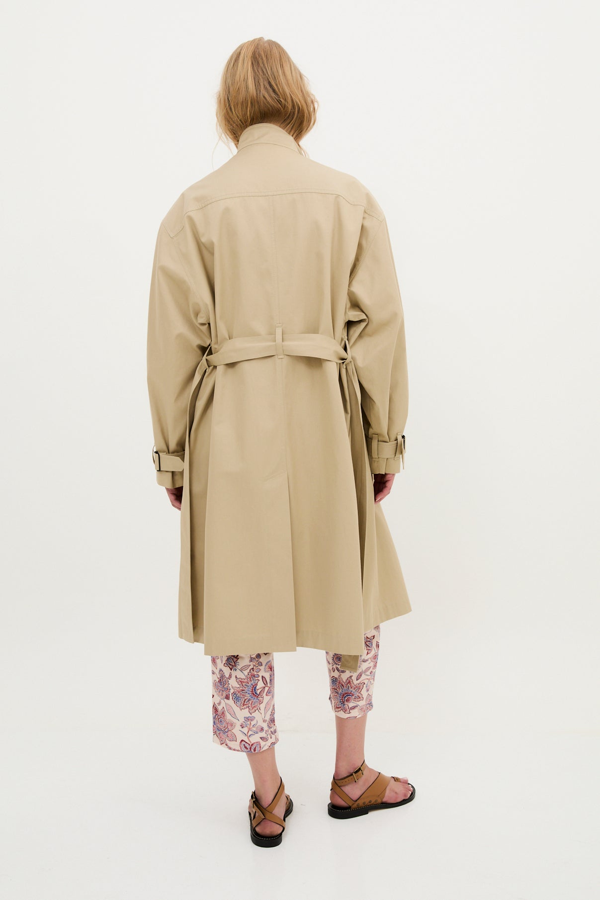 LU BEIGE TRENCH COAT