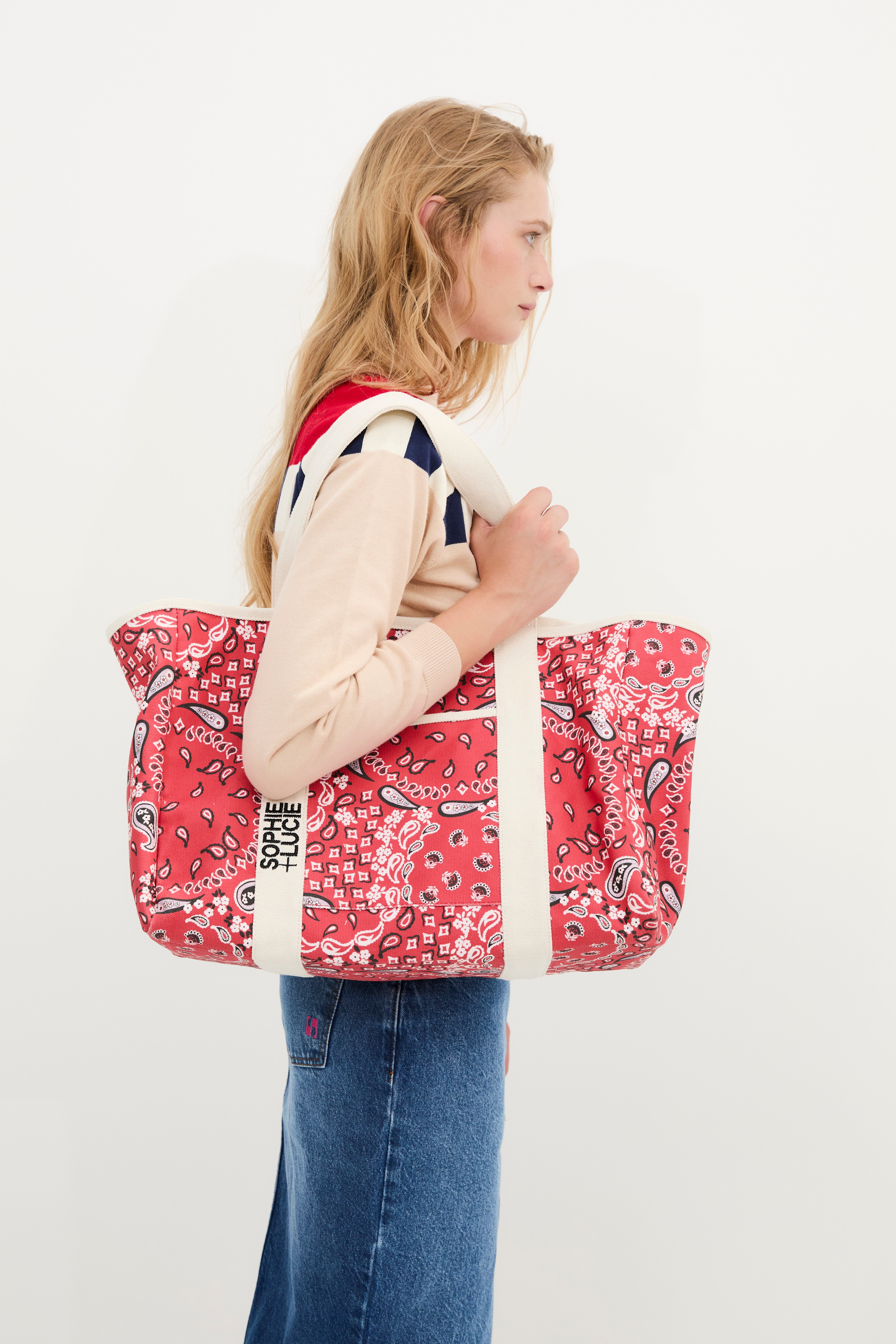 SAC MAXI JAVEA ROUGE