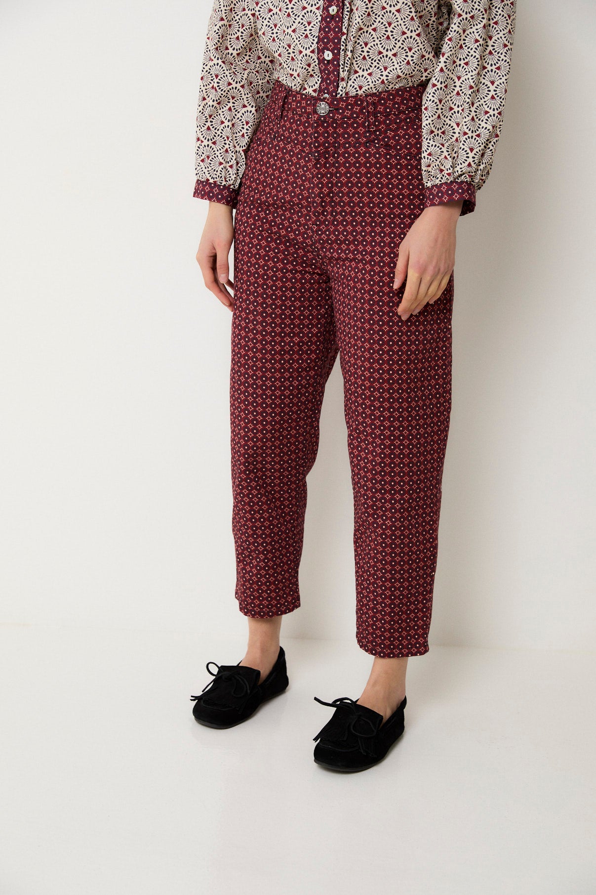 JEANS CORSE CORBATERO BURGUNDY