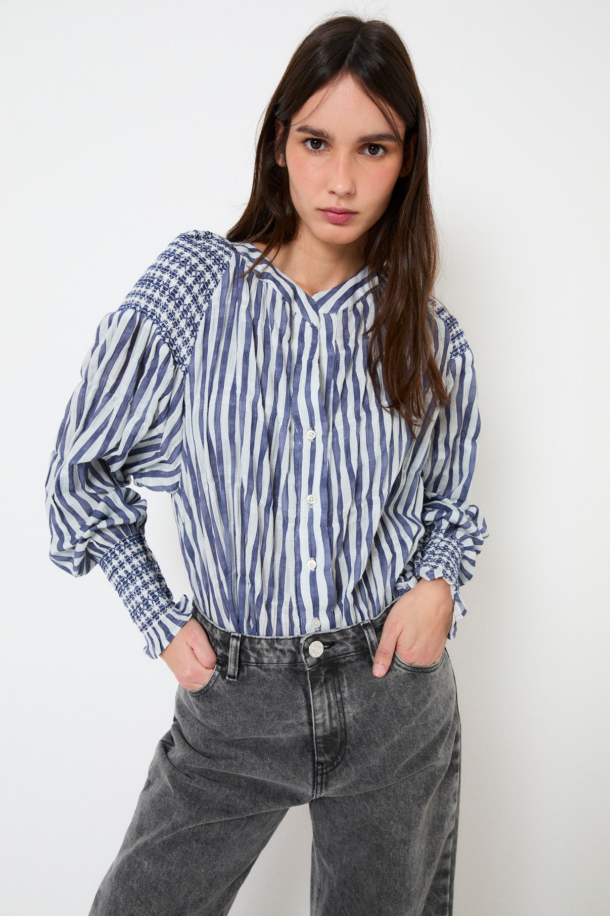 BLUSA VENICE NIDO AZUL