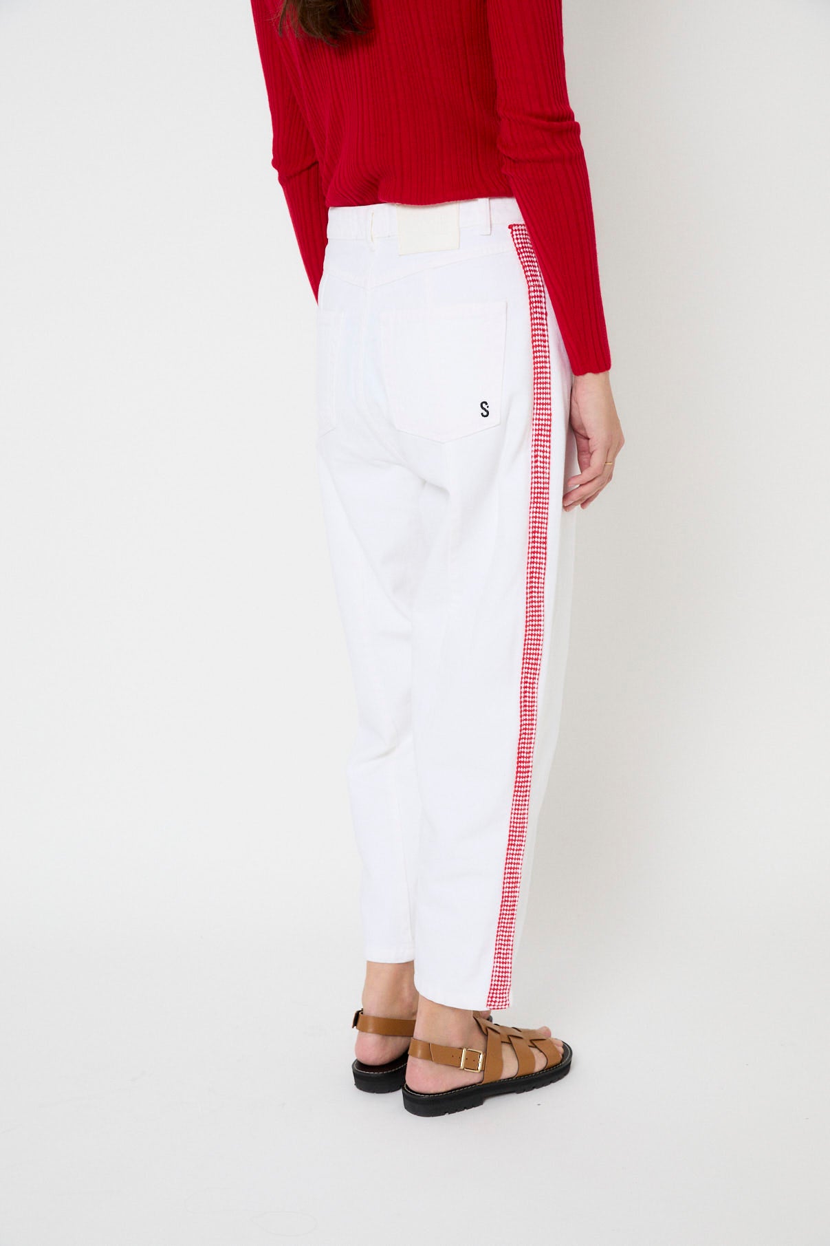 JEANS LUCCI PASAMANERIA CRUDO