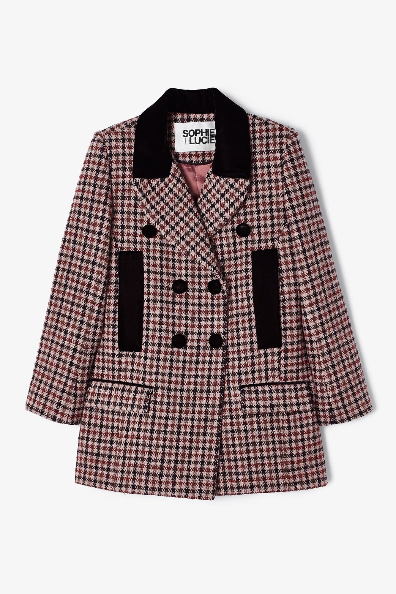 TABARDO SUPER HARRIS PINK COAT