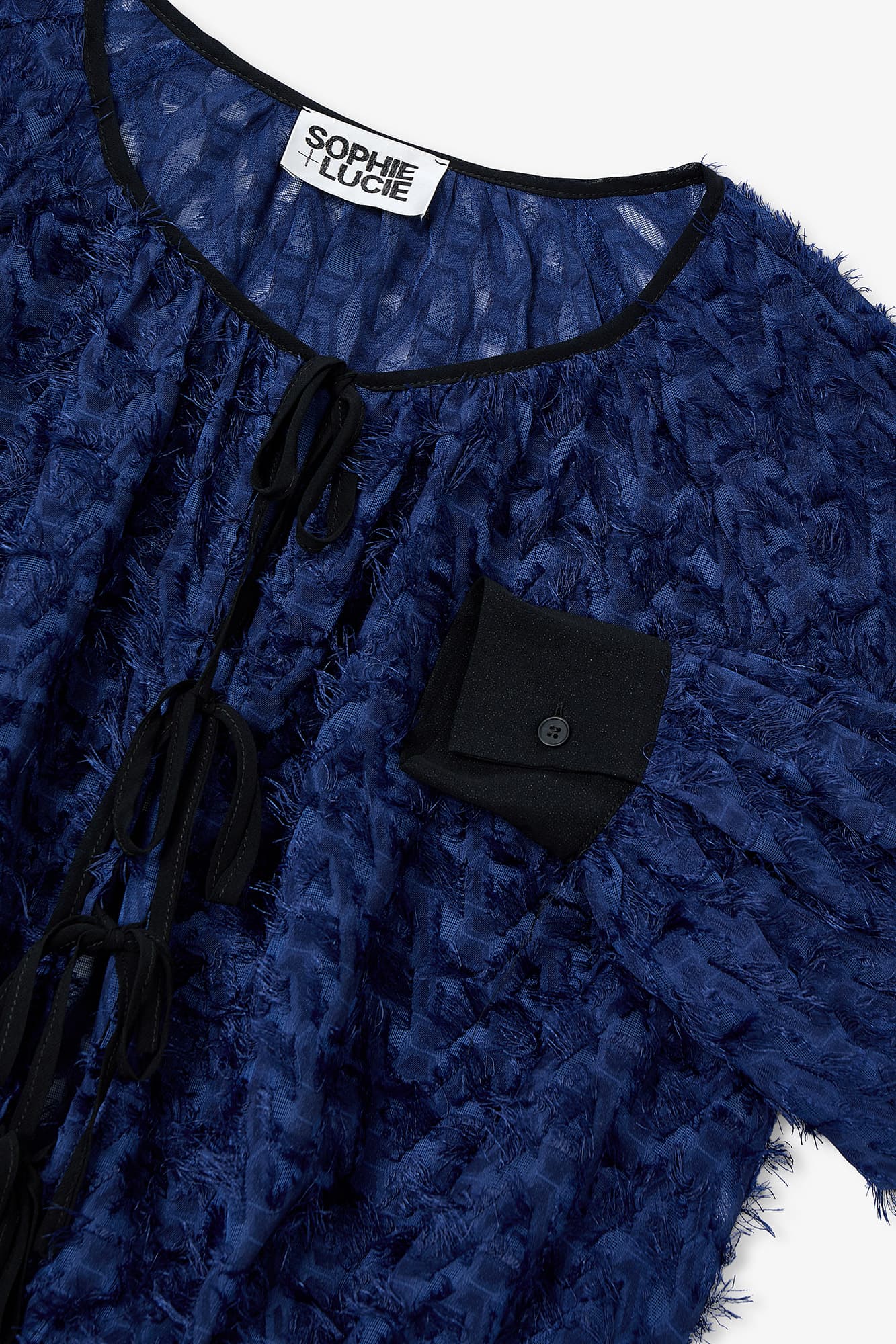 BLUSA LAZADAS PELUFO MARINO