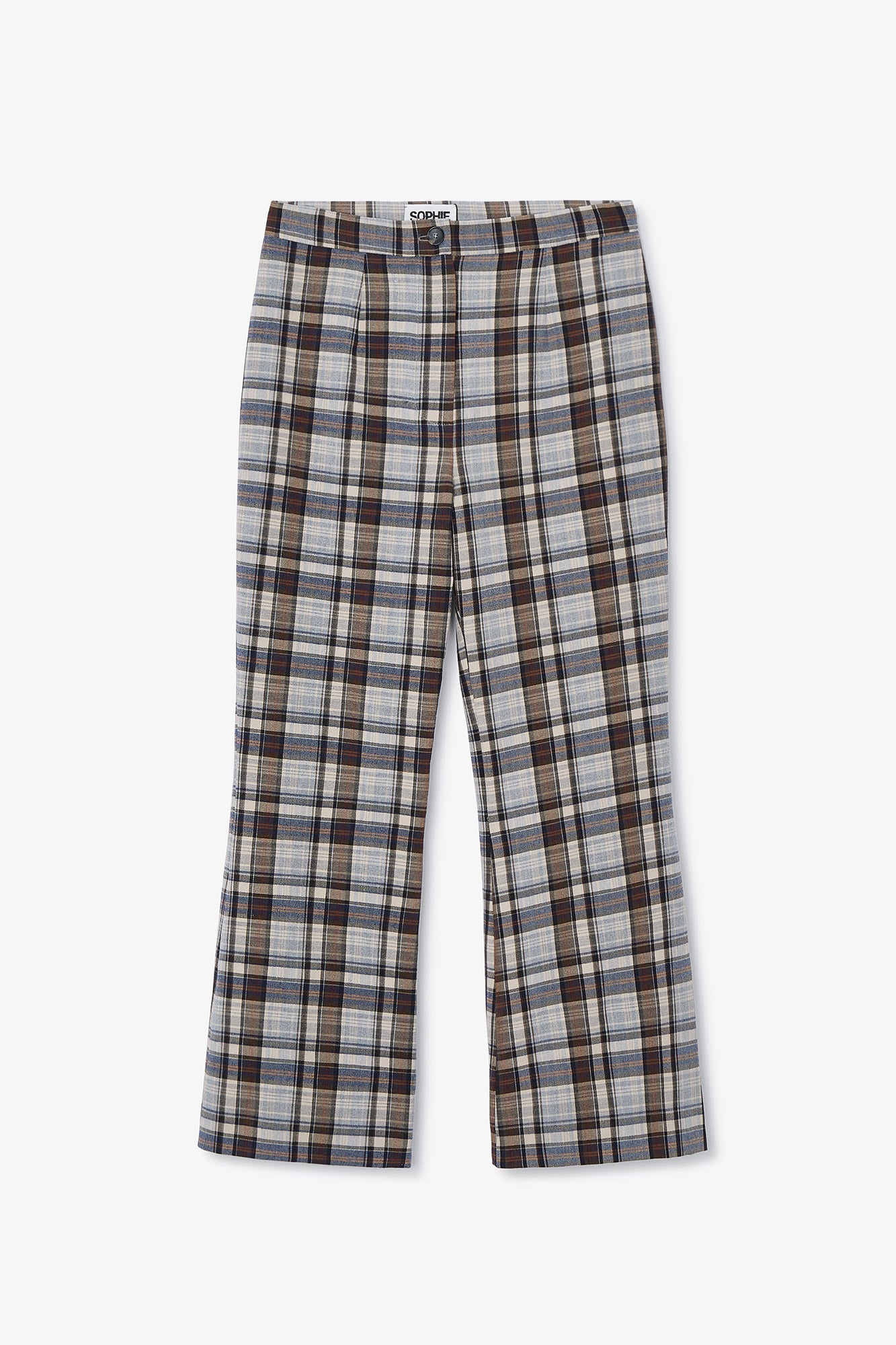 PANTALON SESENTA TARTAN MARRON