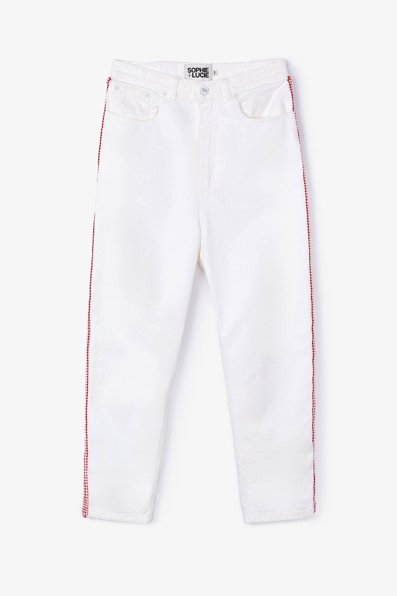 JEANS LUCCI PASAMANERIA CRUDO