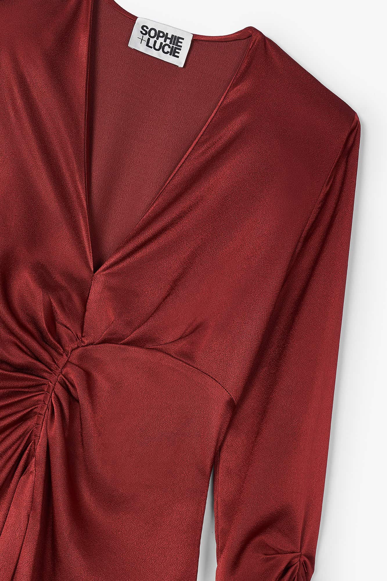 ROBE FERNANDA SATIN SIENA