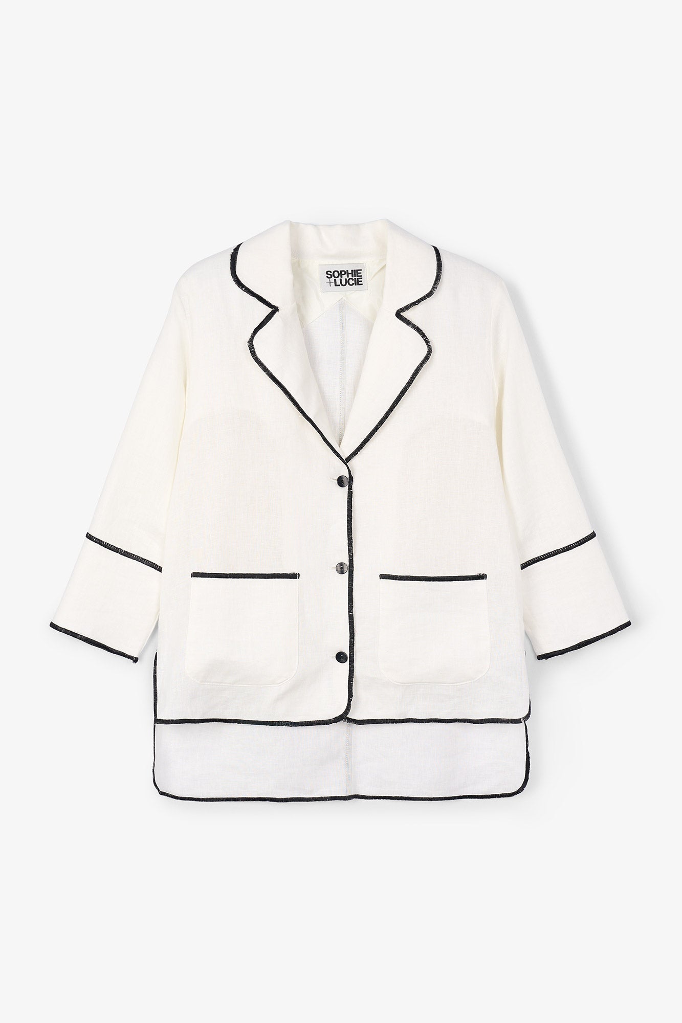 TOTAL LOOK CONTRASTE HILO BLANCO