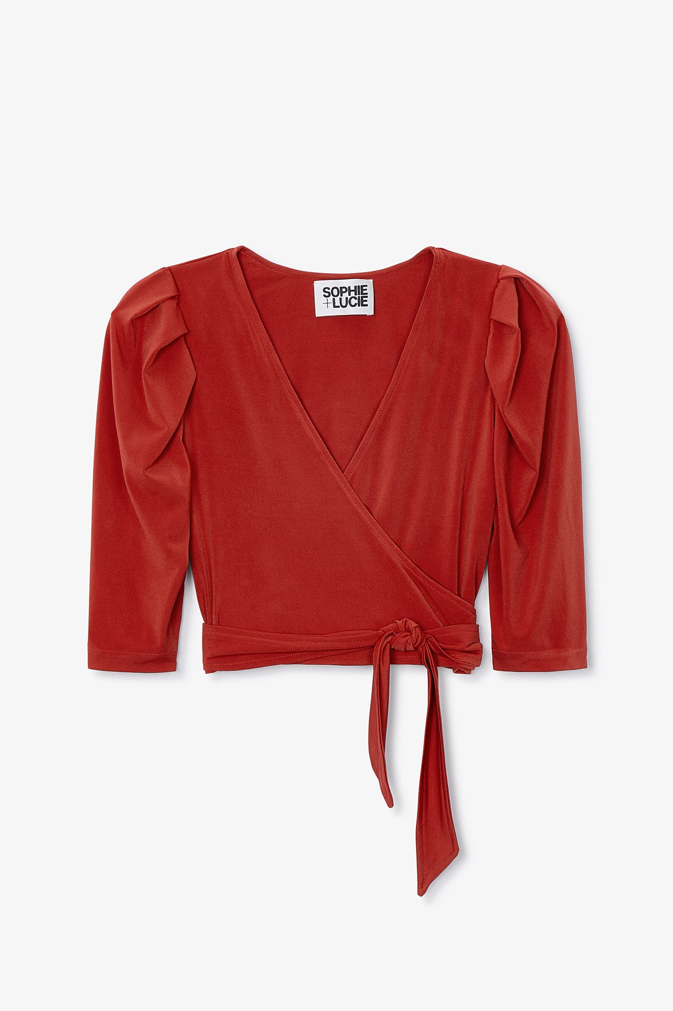 TOP CORINA PUNTO ROJO