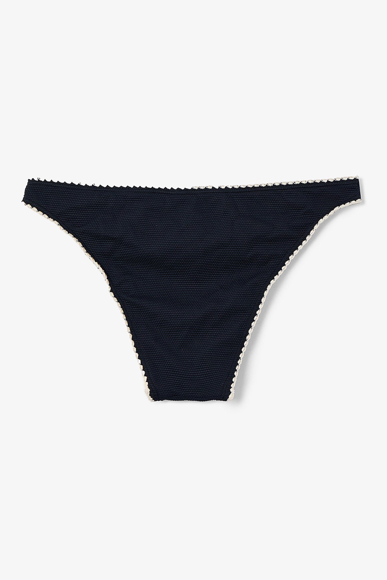PONZA TEXTURED BLACK BOTTOM