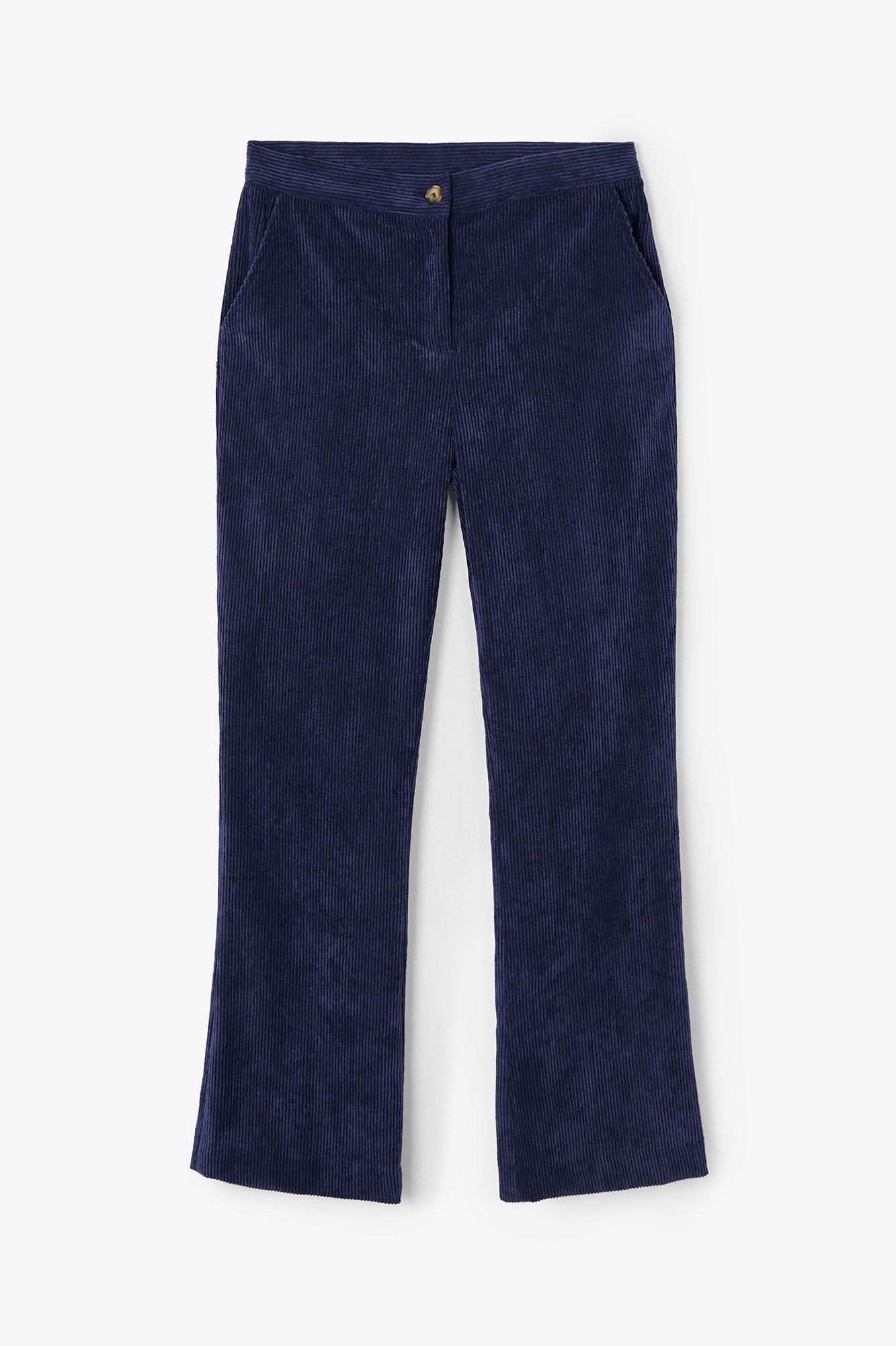 TROMPETA CORDUROY NAVY TROUSERS