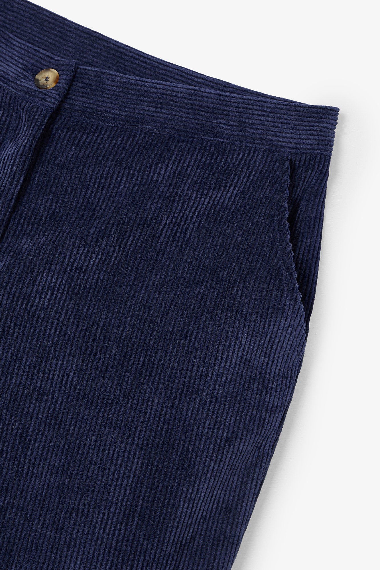 TROMPETA CORDUROY NAVY TROUSERS