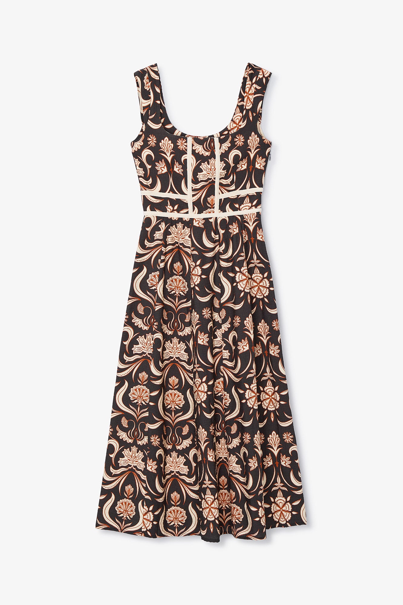 VESTIDO CORSÉ INDIANA NEGRO