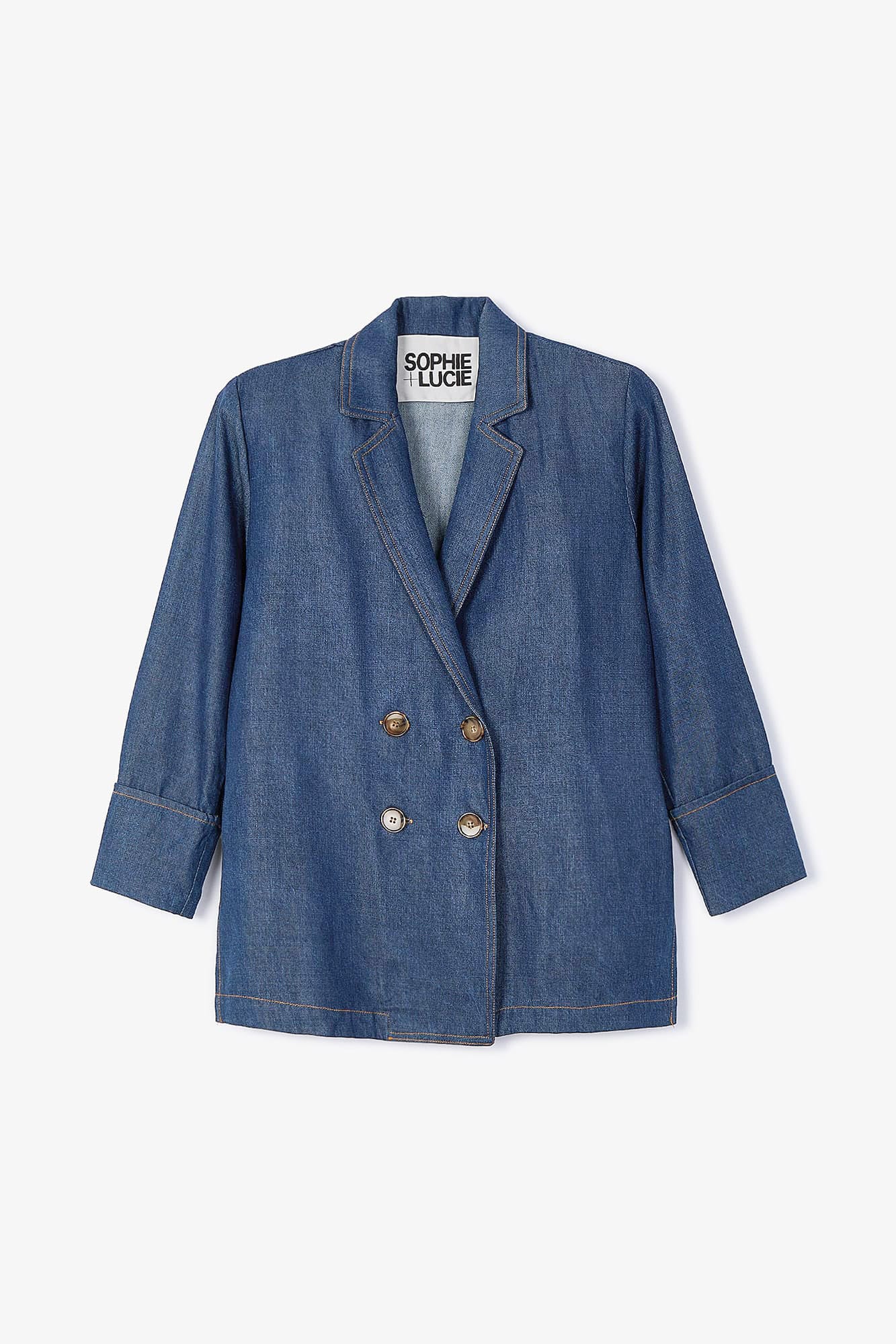 TOTAL LOOK ICON TENCEL BLEU