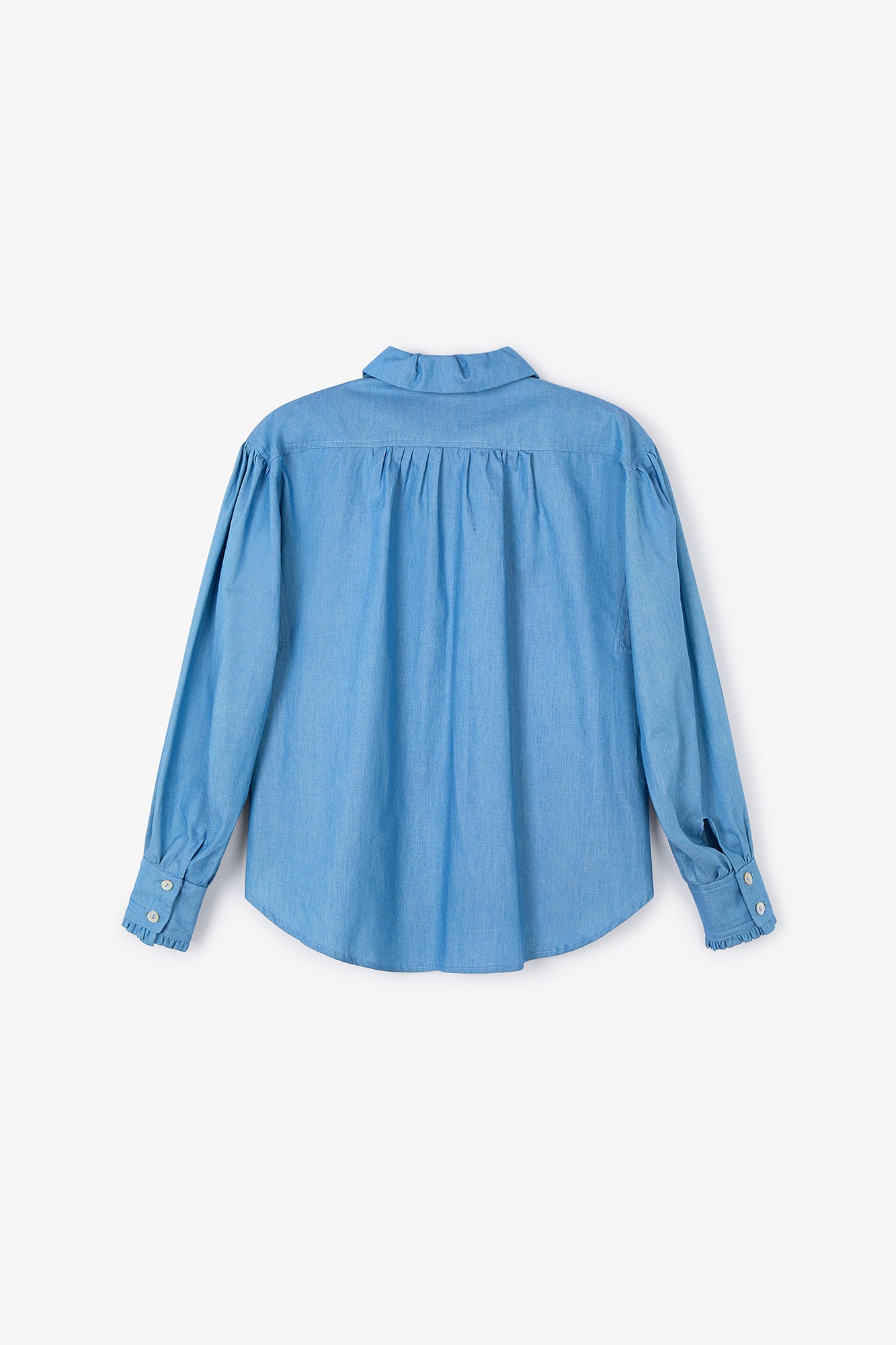 BLUSA MARIBEL DENIM AZUL