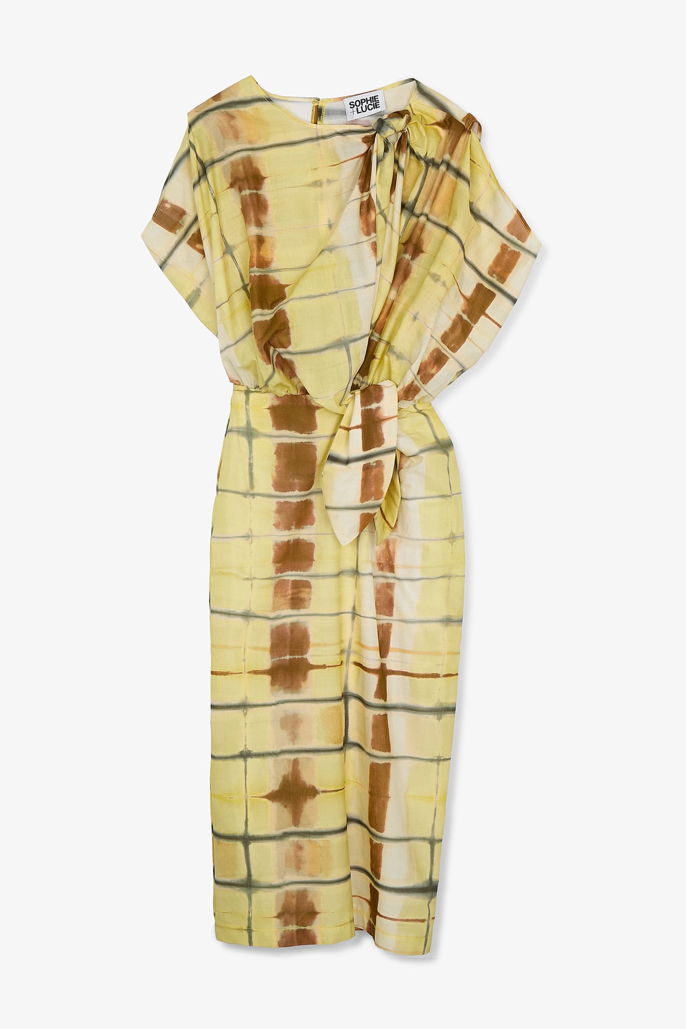 VESTIDO ITALIANO BATIK AMARILLO