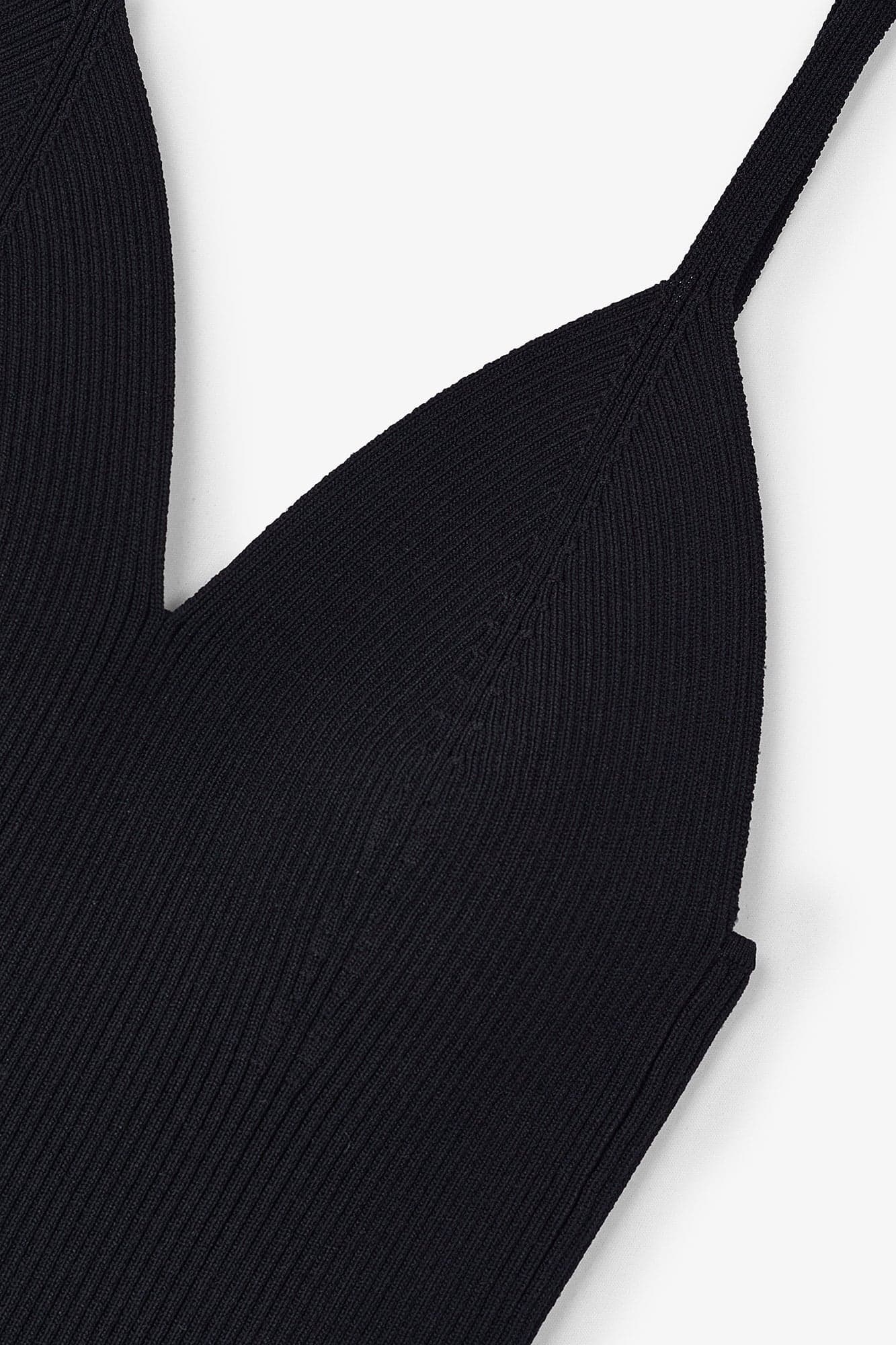 TOP EN MAILLE NOIR LUCIA