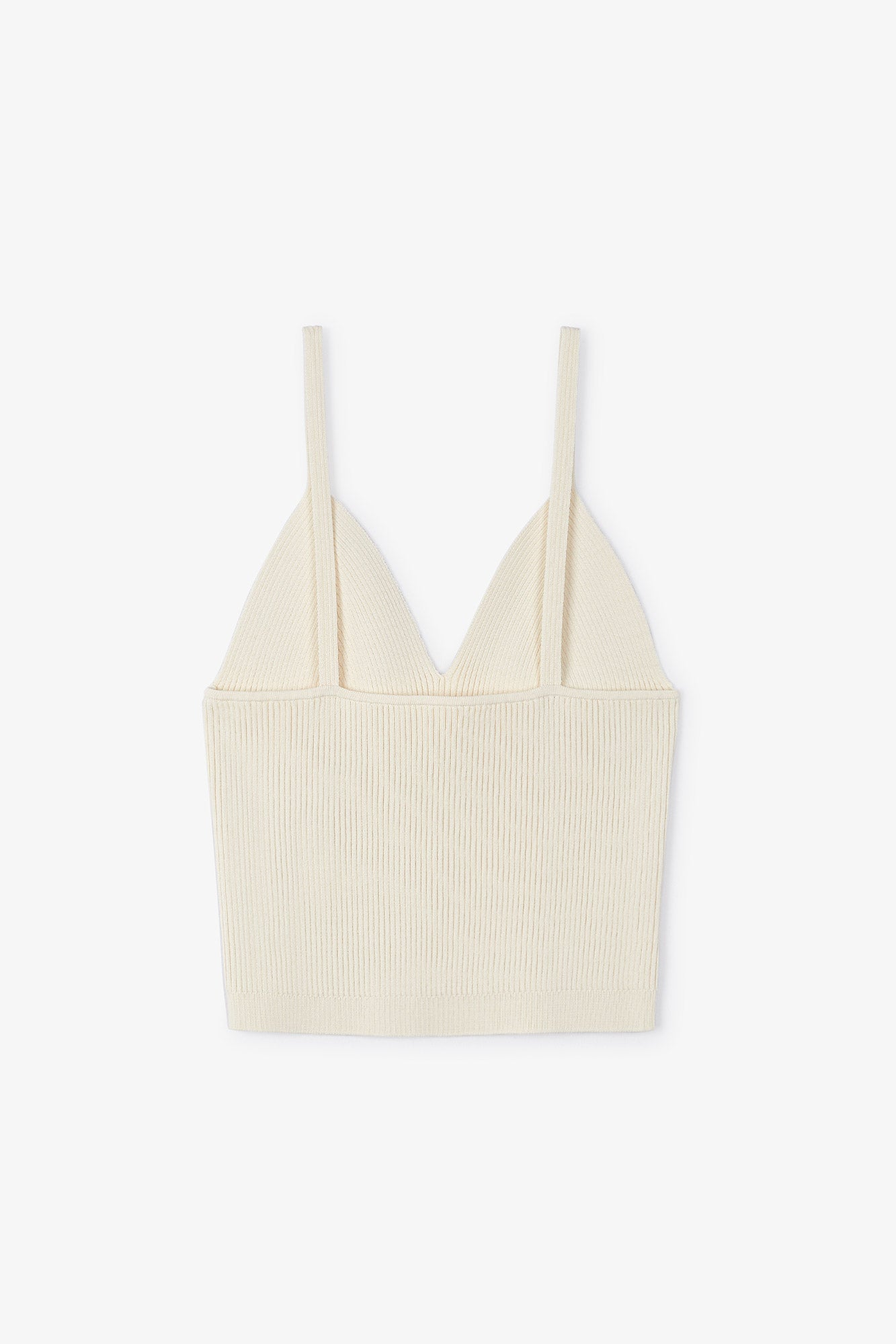 LUCIA KNITTED ECRU TOP
