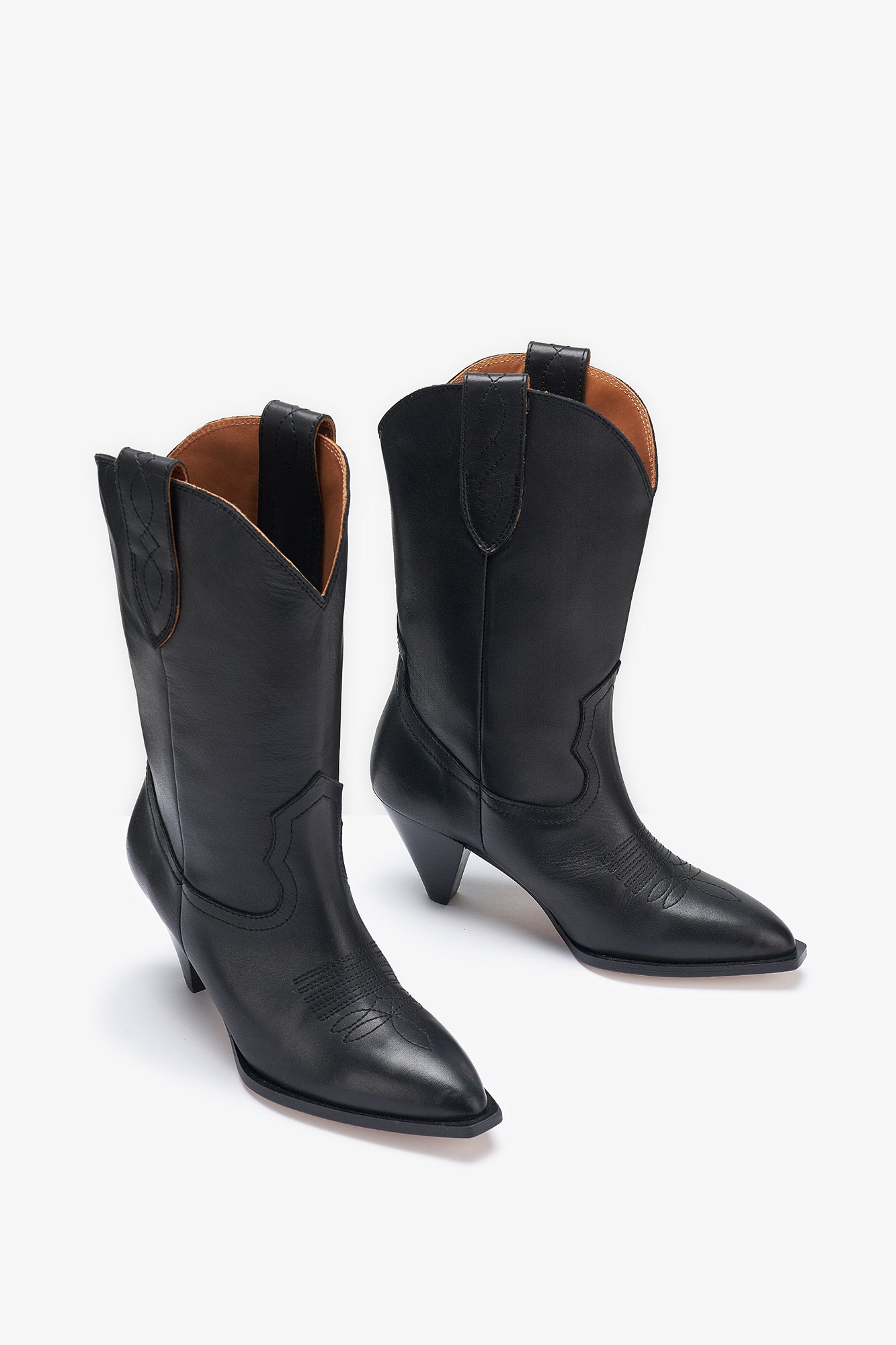 BOTTES COWBOY NOIRES