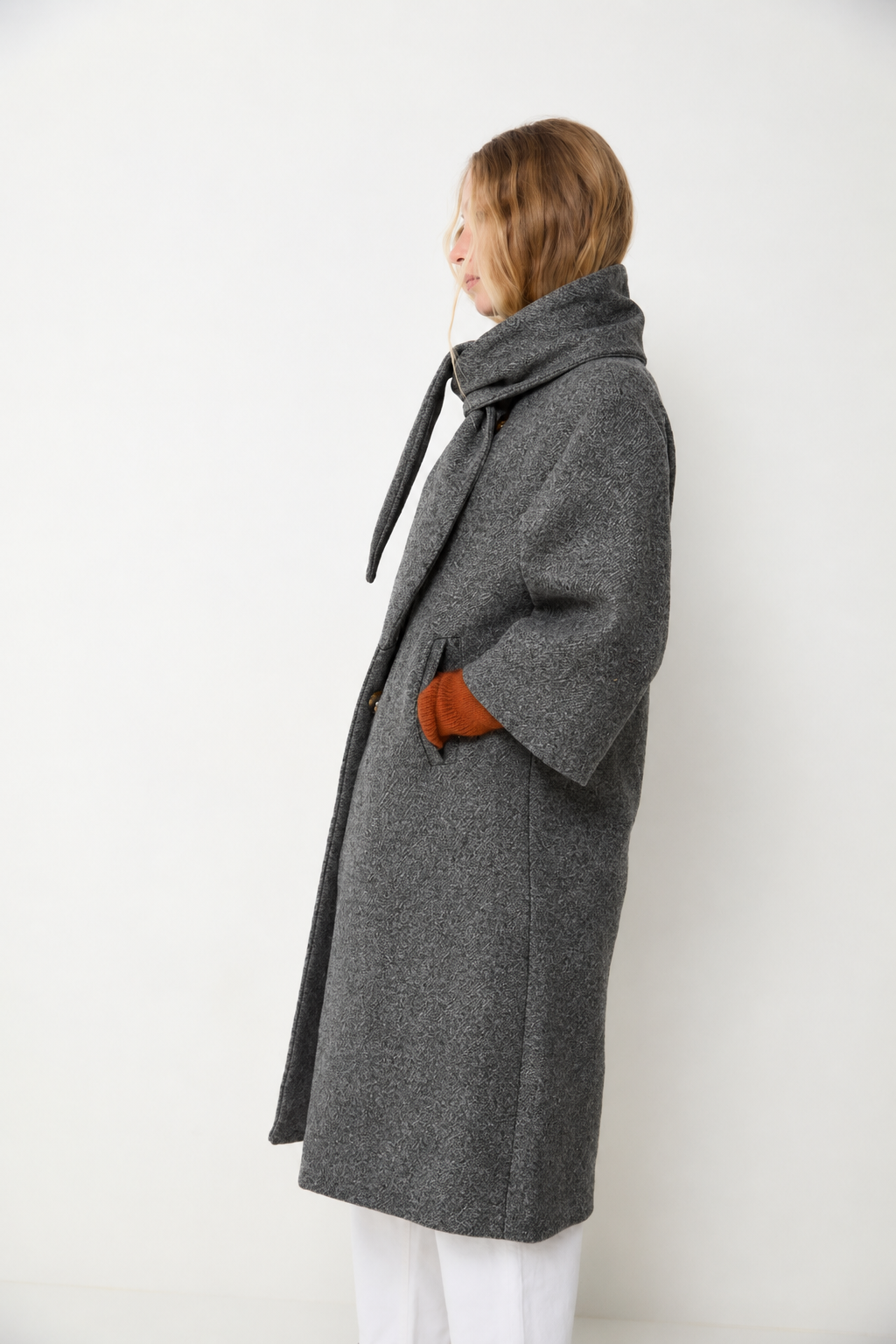 TOKYO SHETLAND MARENGO COAT