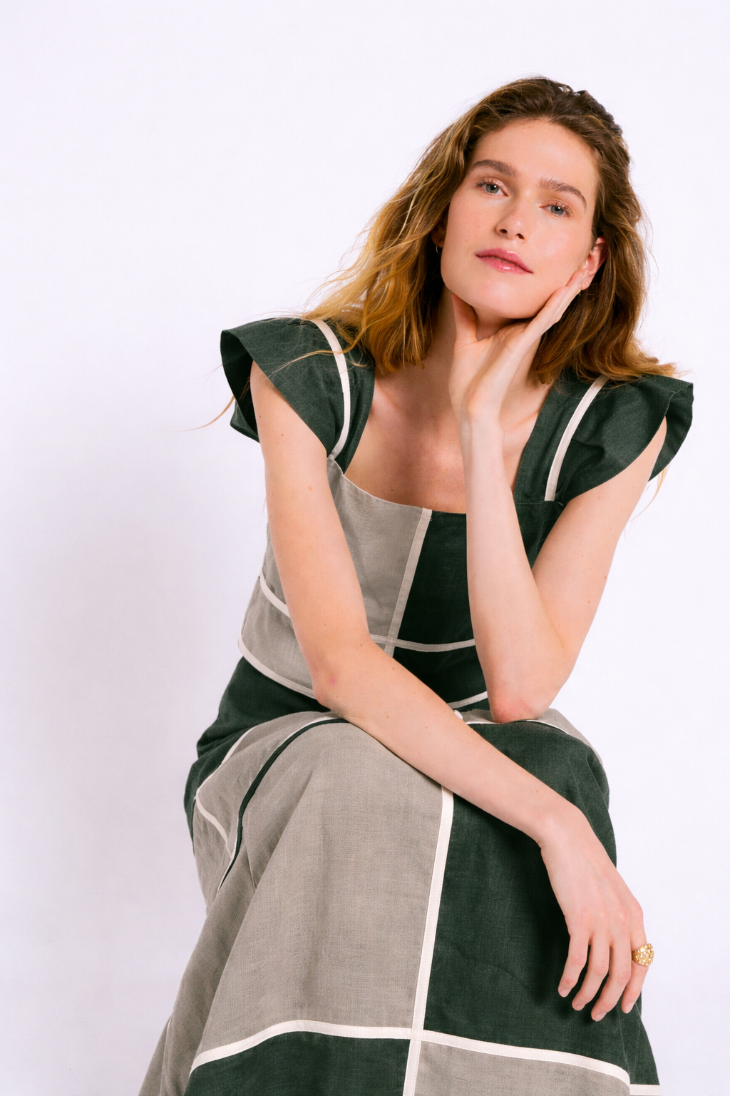 TOTAL LOOK DAMA LINO VERDE