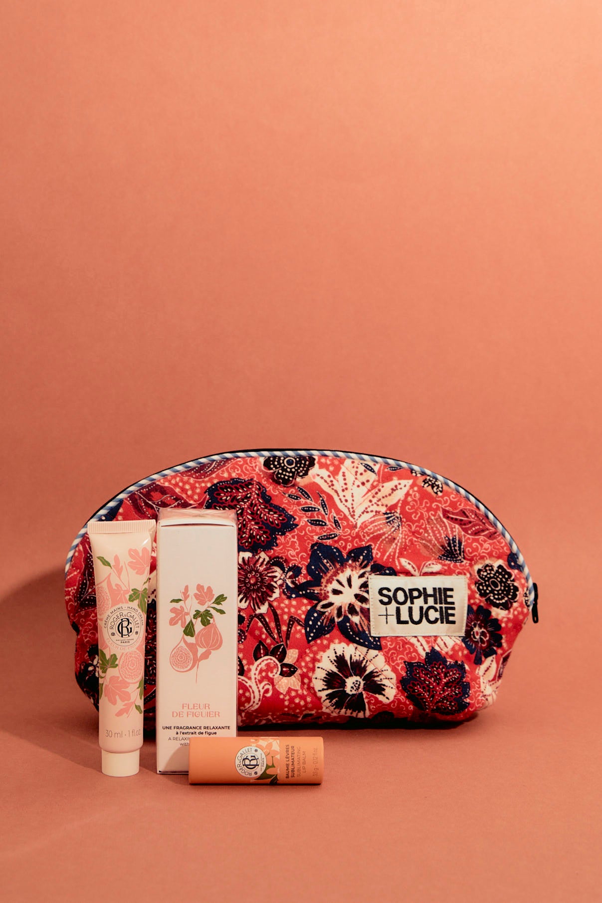 SAC COSMÉTIQUE CAUDALIE FLEURS DE FRAISES